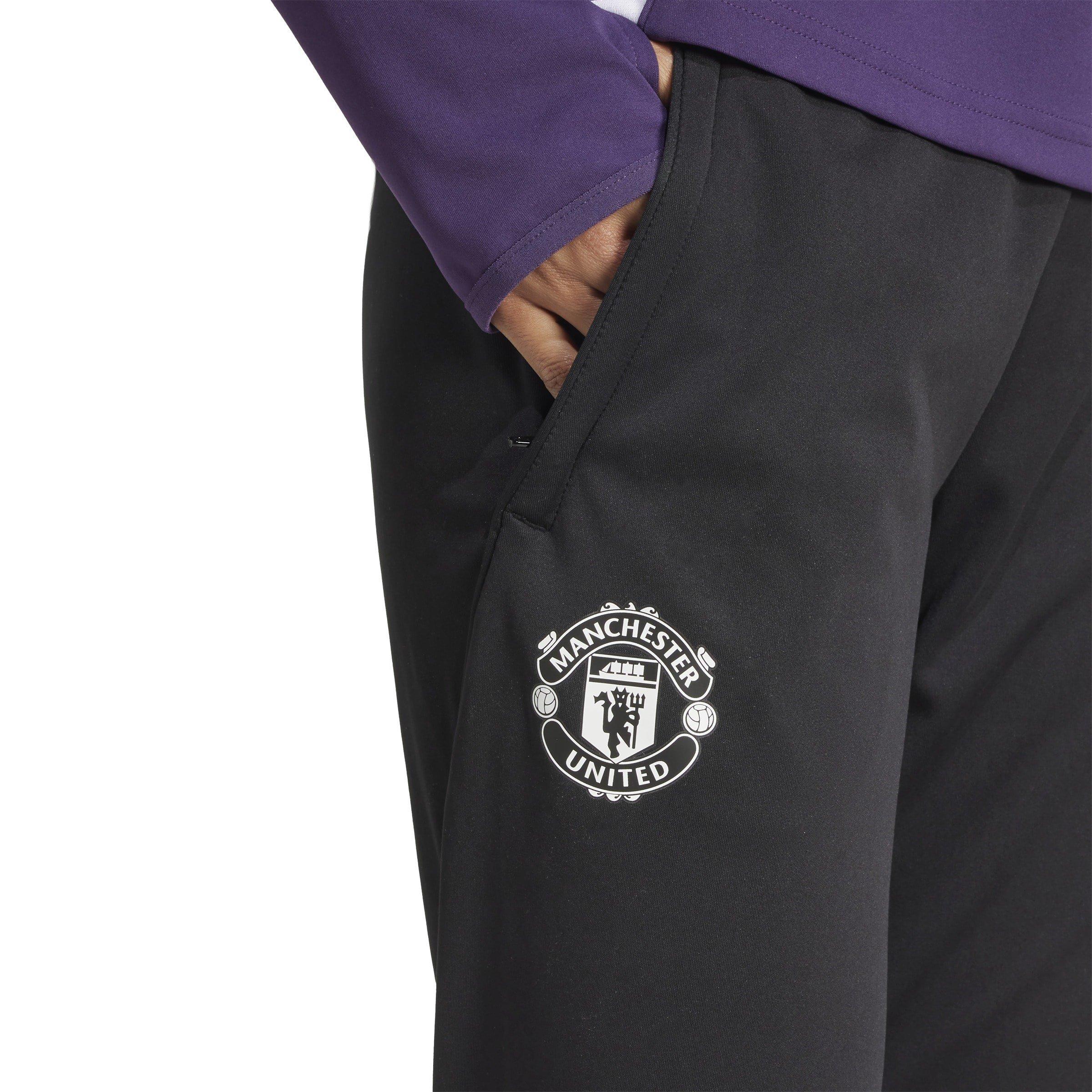 Negro - adidas - Manchester United Tracksuit Bottoms 2025 2026 Womens - 6
