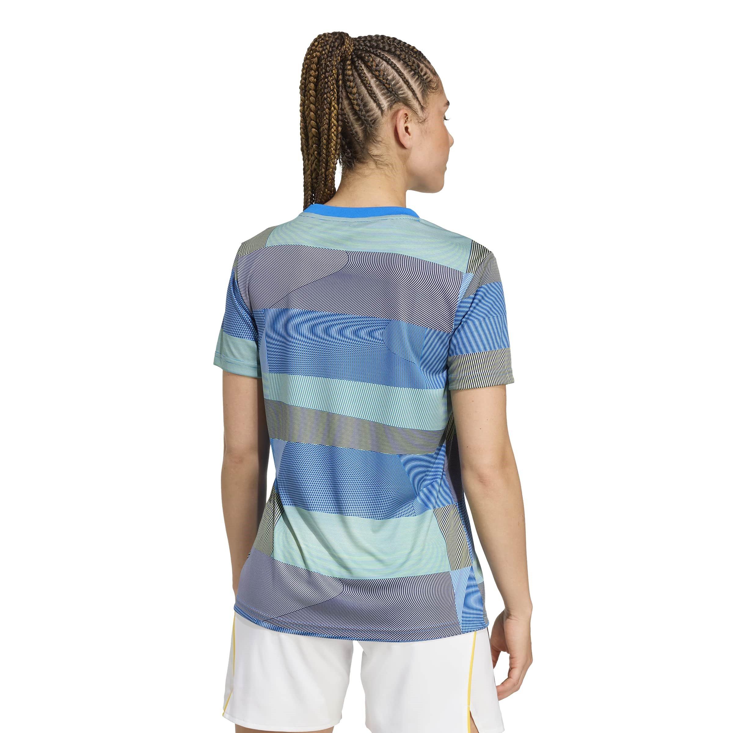 Blue - adidas - Real Madrid Pre Match Shirt 2025 2026 Womens - 4