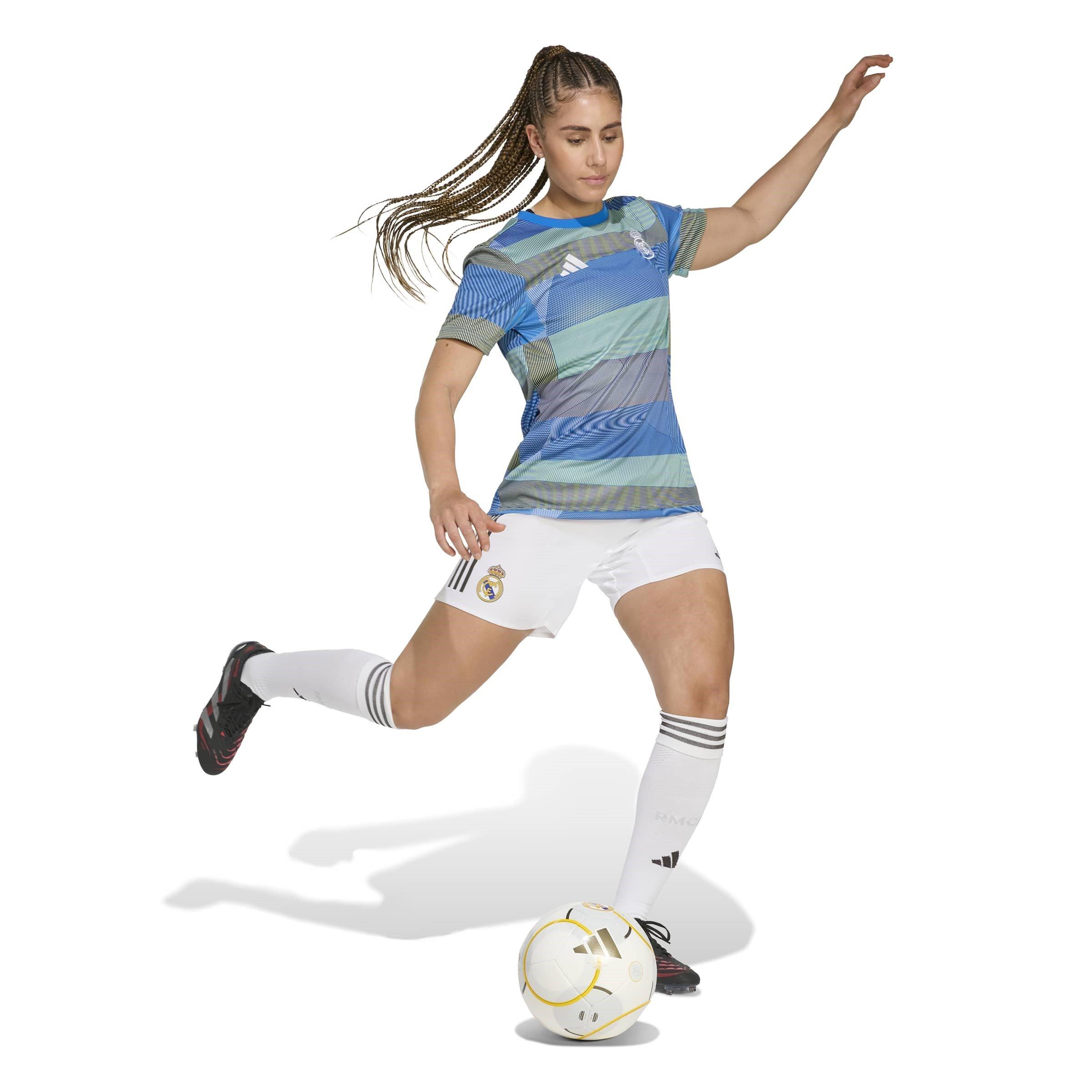 Blue - adidas - Real Madrid Pre Match Shirt 2025 2026 Womens - 5