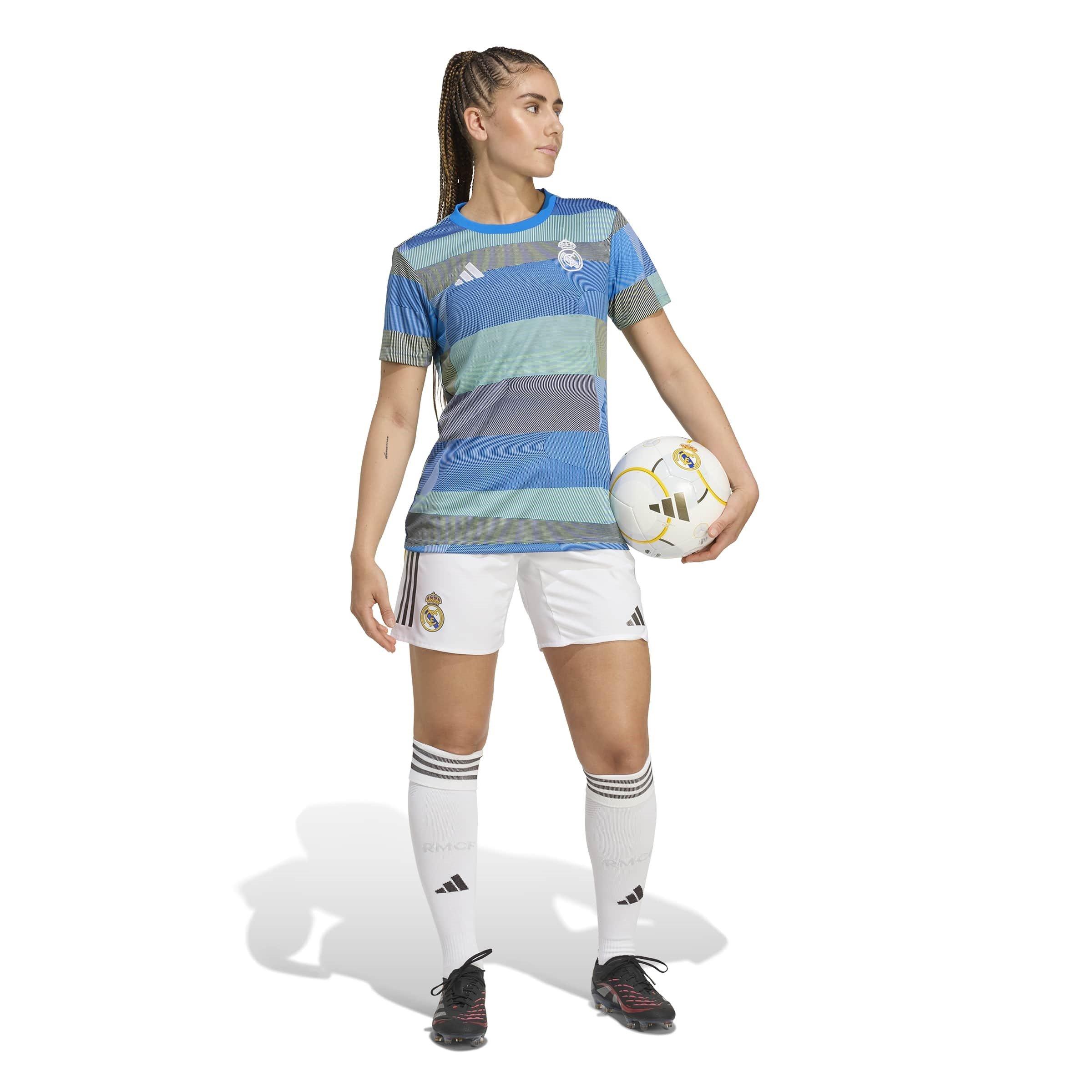 Blue - adidas - Real Madrid Pre Match Shirt 2025 2026 Womens - 7