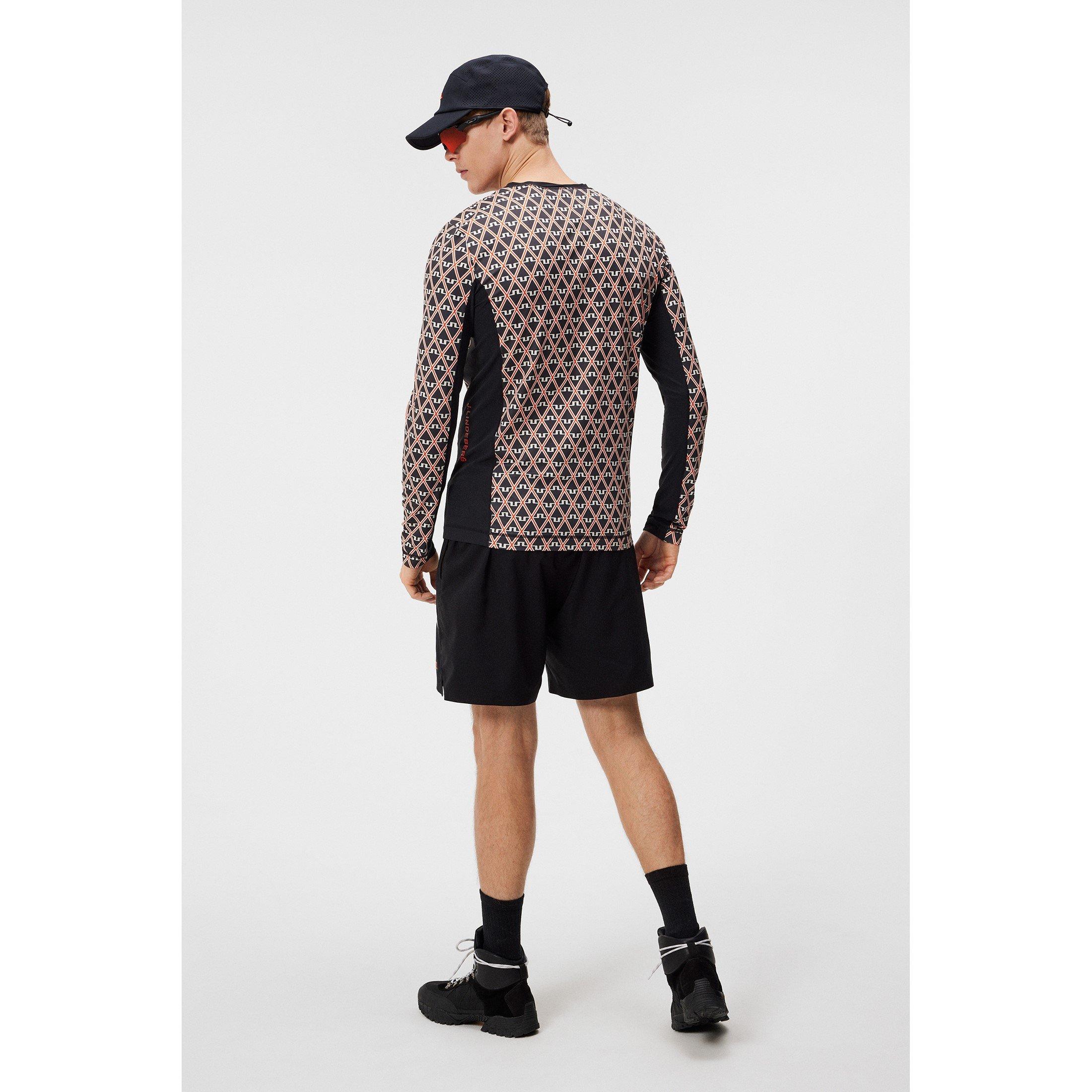 Geo Black - J Lindeberg Golf - Baselayer Top - 3