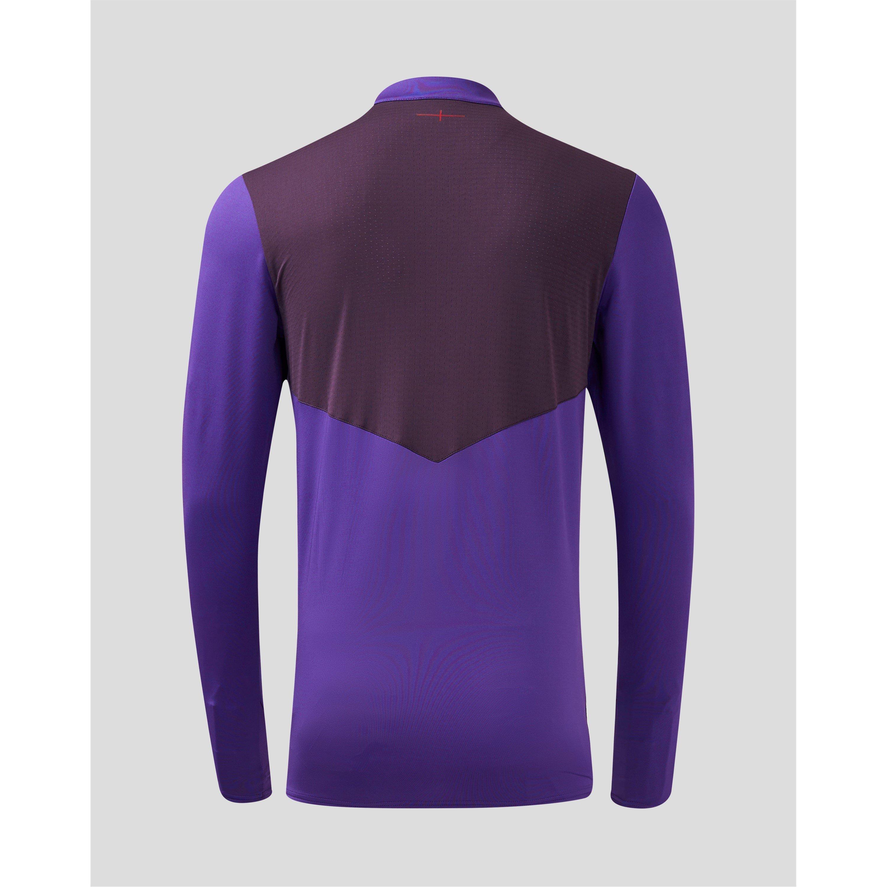 Viola/Rosso - Umbro - England Rugby Mid Layer Top 2024 Womens - 2