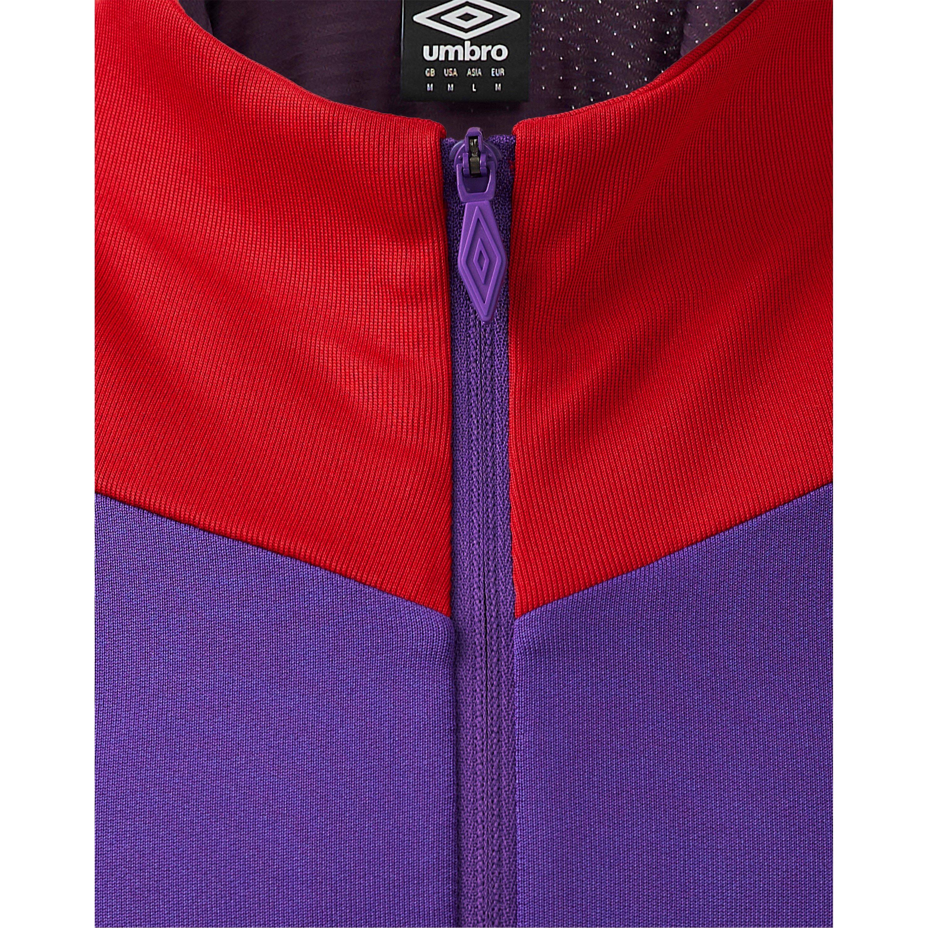 Viola/Rosso - Umbro - England Rugby Mid Layer Top 2024 Womens - 5