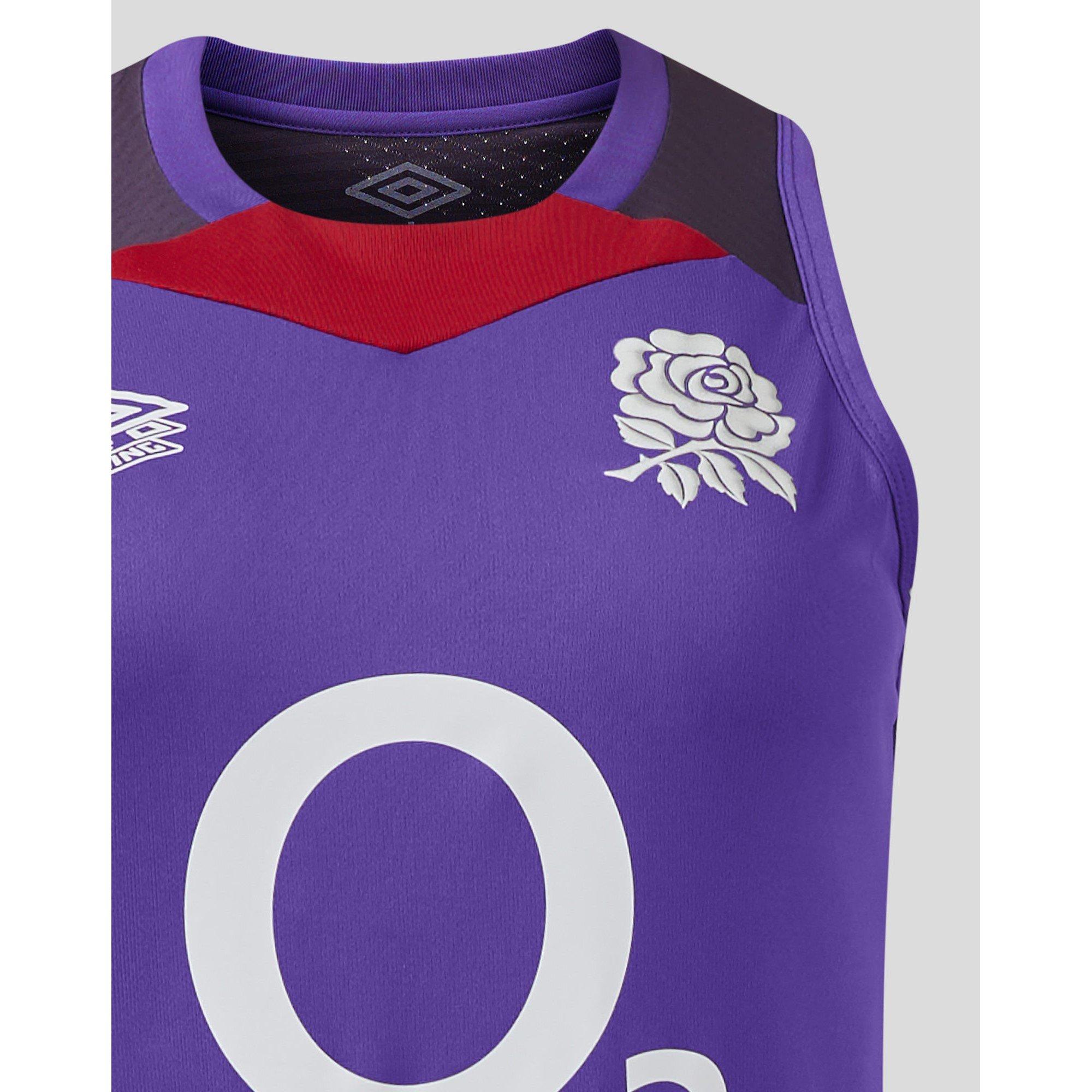 Violeta/Rojo - Umbro - England Rugby Vest 2024 Womens - 3