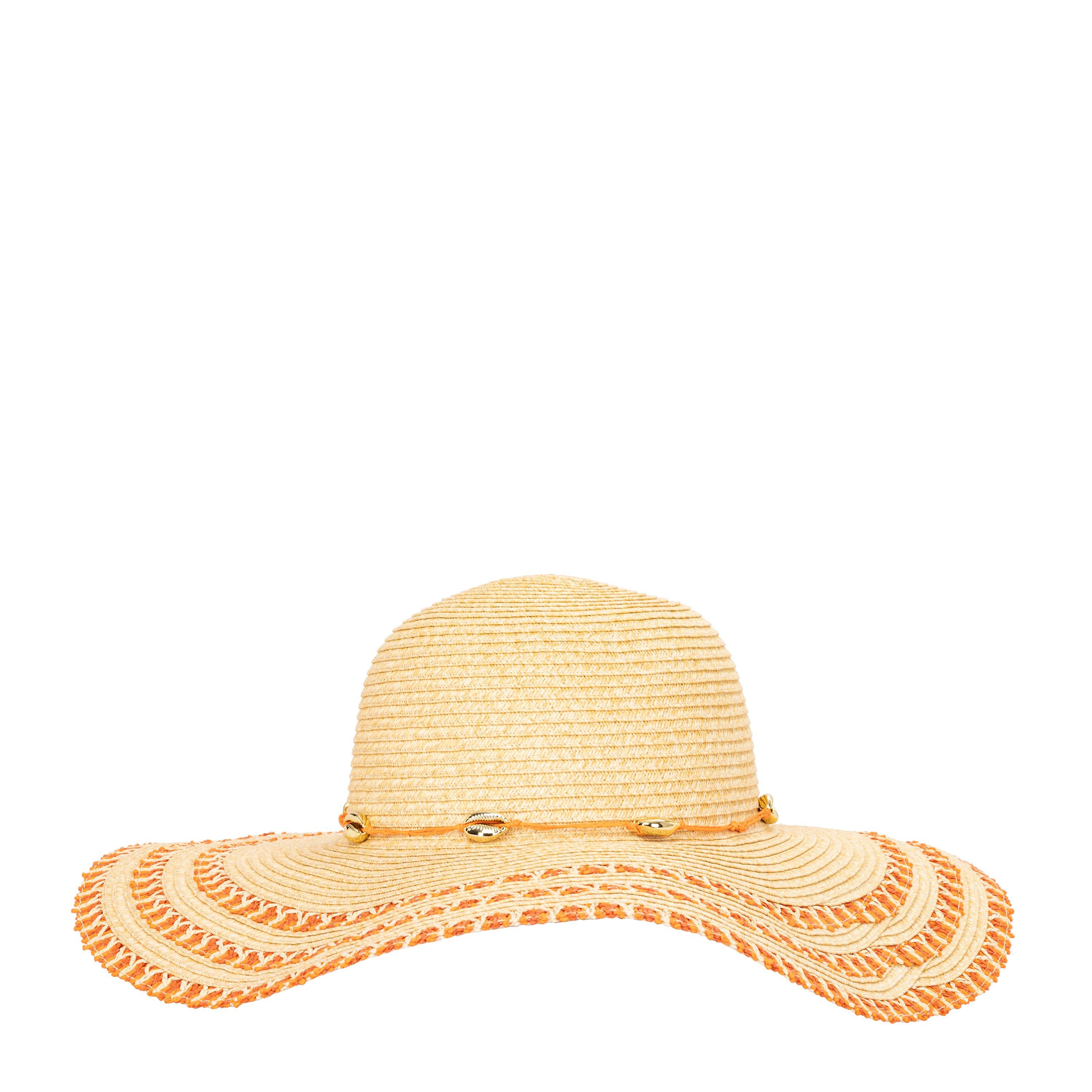 Multi - Biba - Women's Shell Trim Floppy Hat - 2