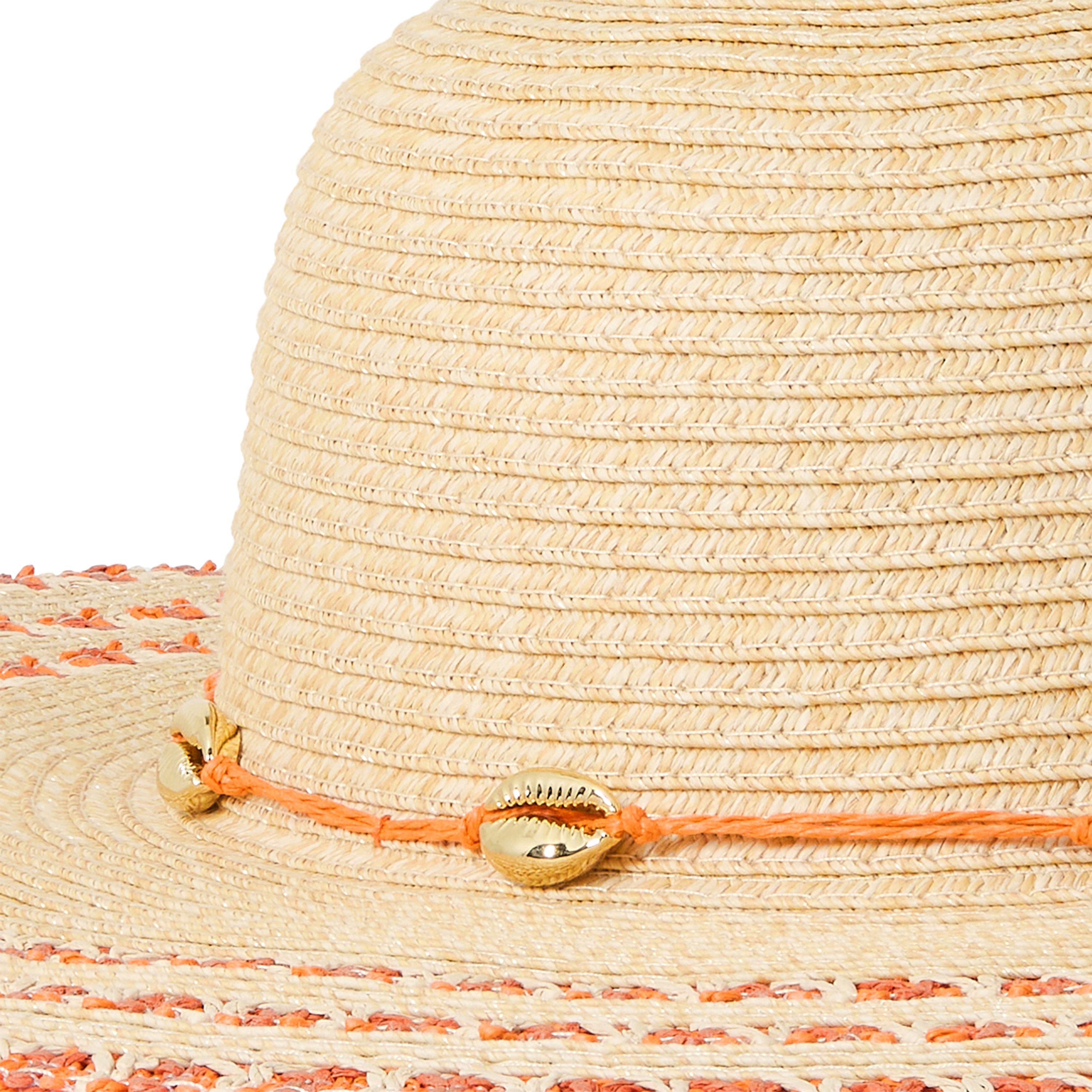 Multi - Biba - Women's Shell Trim Floppy Hat - 4
