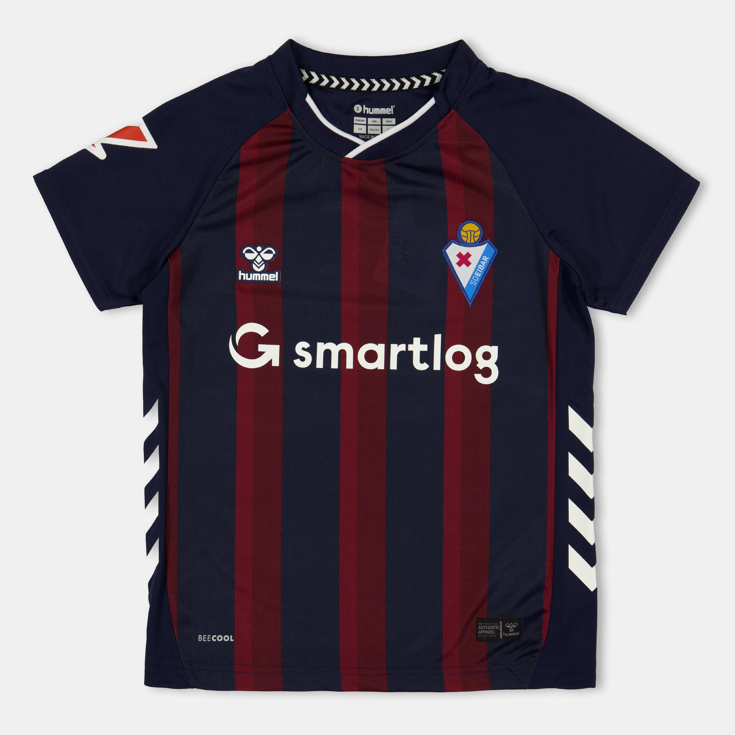 Blue - Hummel - Kids' Eibar Home Domestic Replica Football Shirt - 1