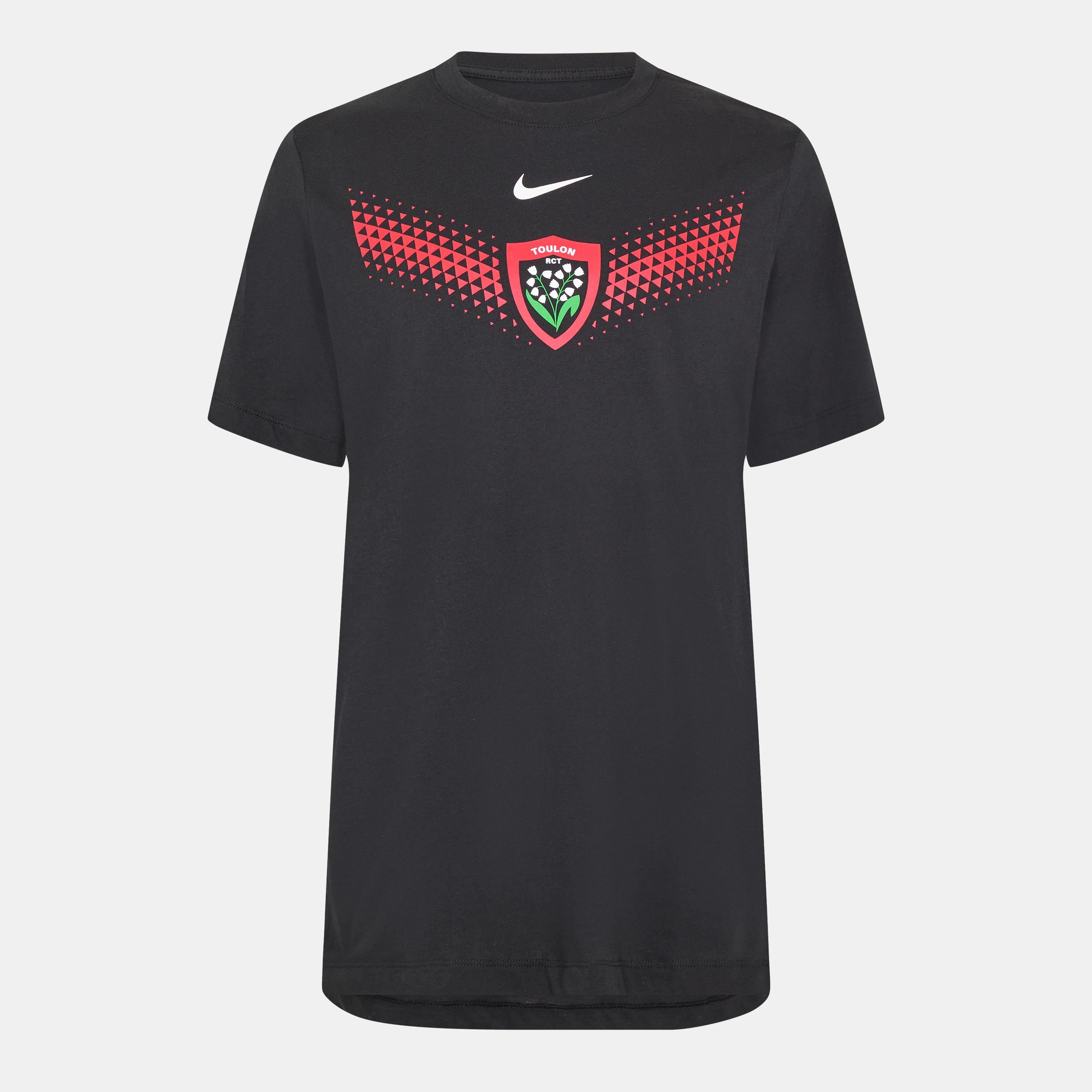 Nero/rosso unito/bianco - Nike - RC Toulon Graphic T-Shirt 2025 2026 Mens - 1