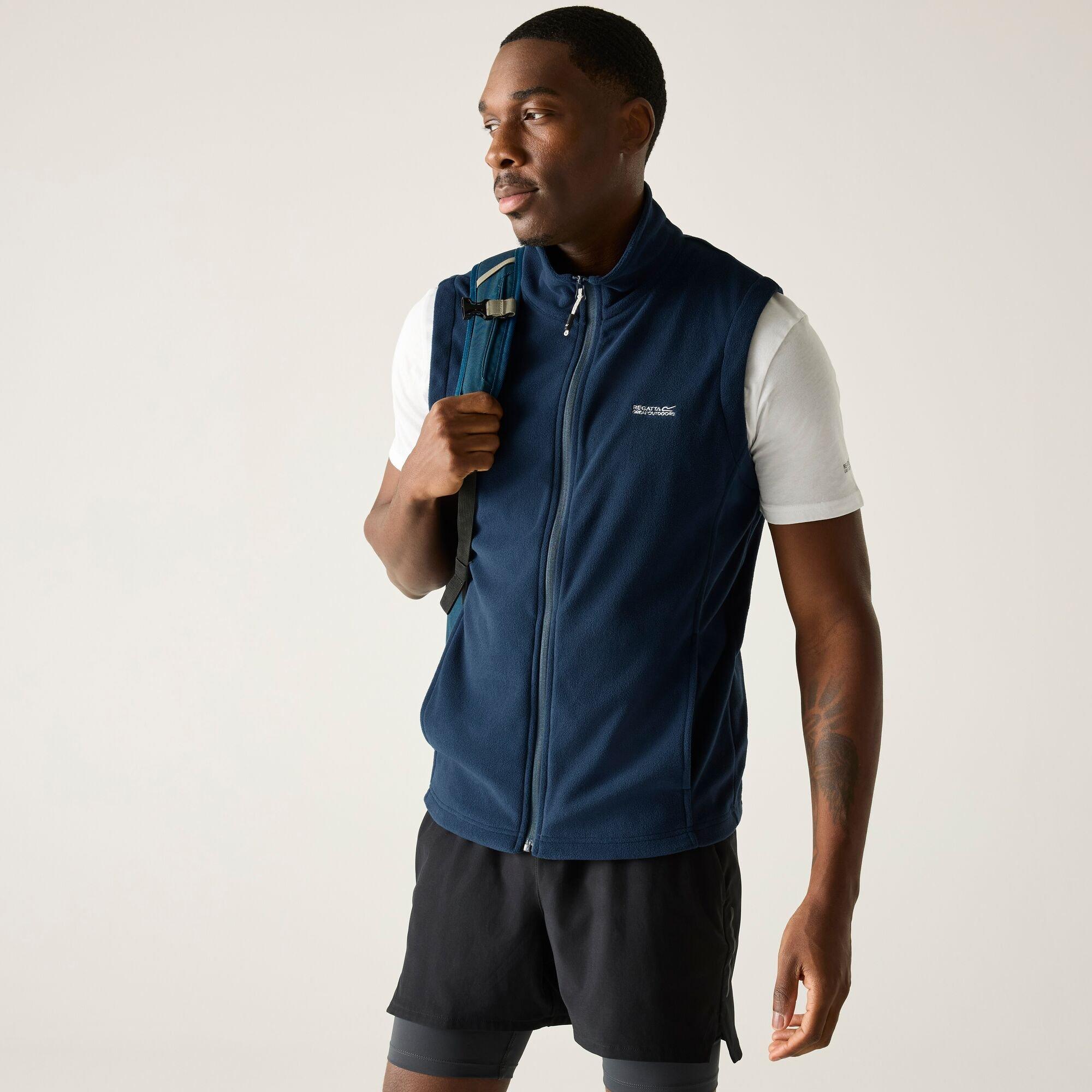 Regatta Men's Tobias Ii Fleece Bodywarmer - Navy(Navy) - 5XL