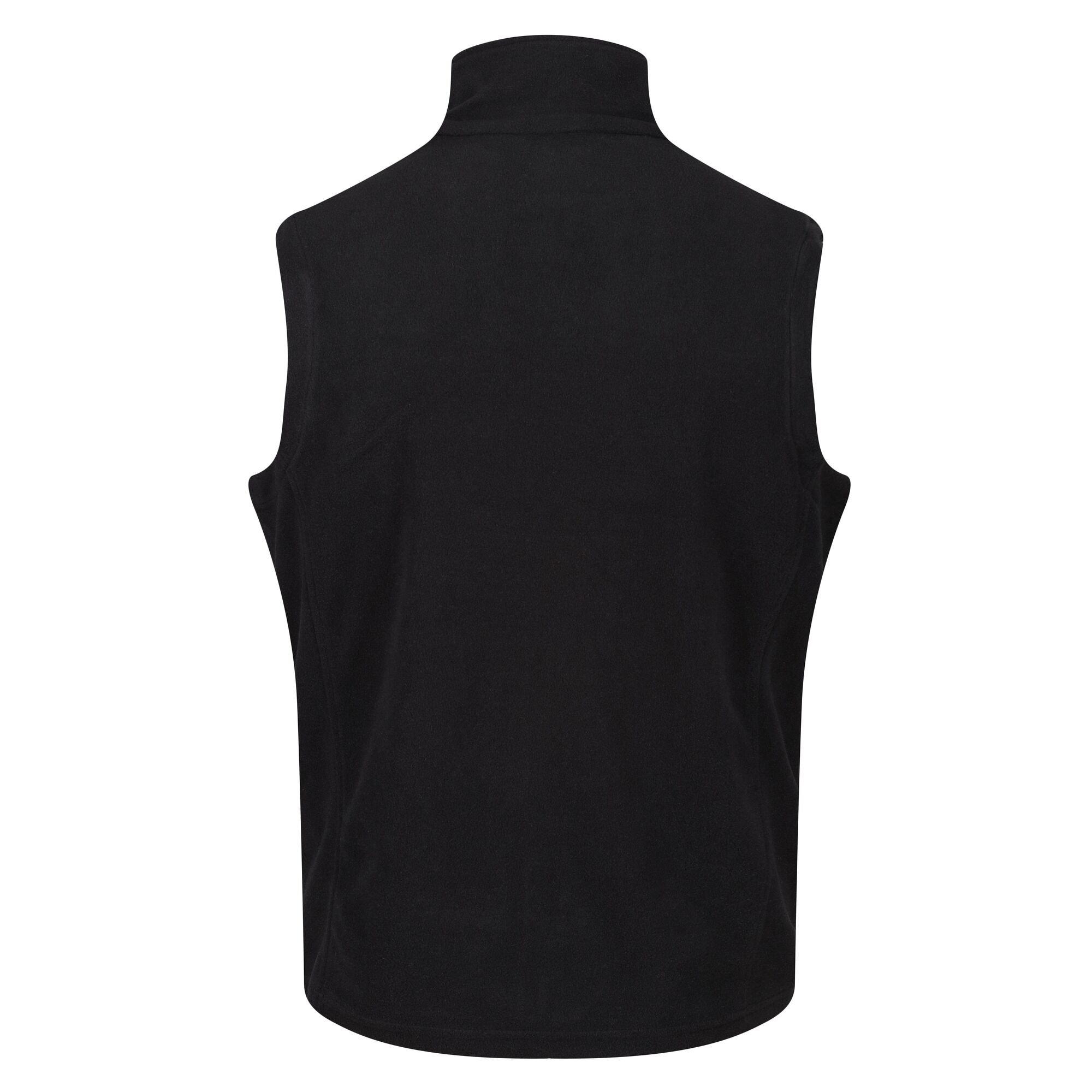 Black(Black) - Regatta - Men's Tobias II Fleece Anti-Pill Sleeveless Gilet - 6