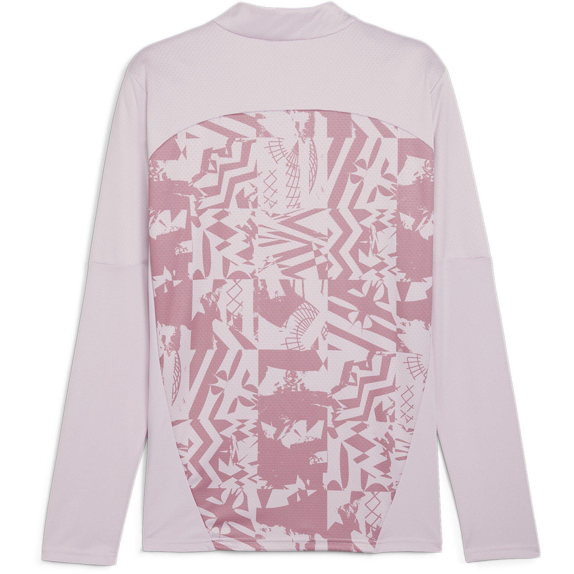 Grape Mist - Puma - AC Milan Quarter Zip Pre Match Top 2024 2025 Adults - 7