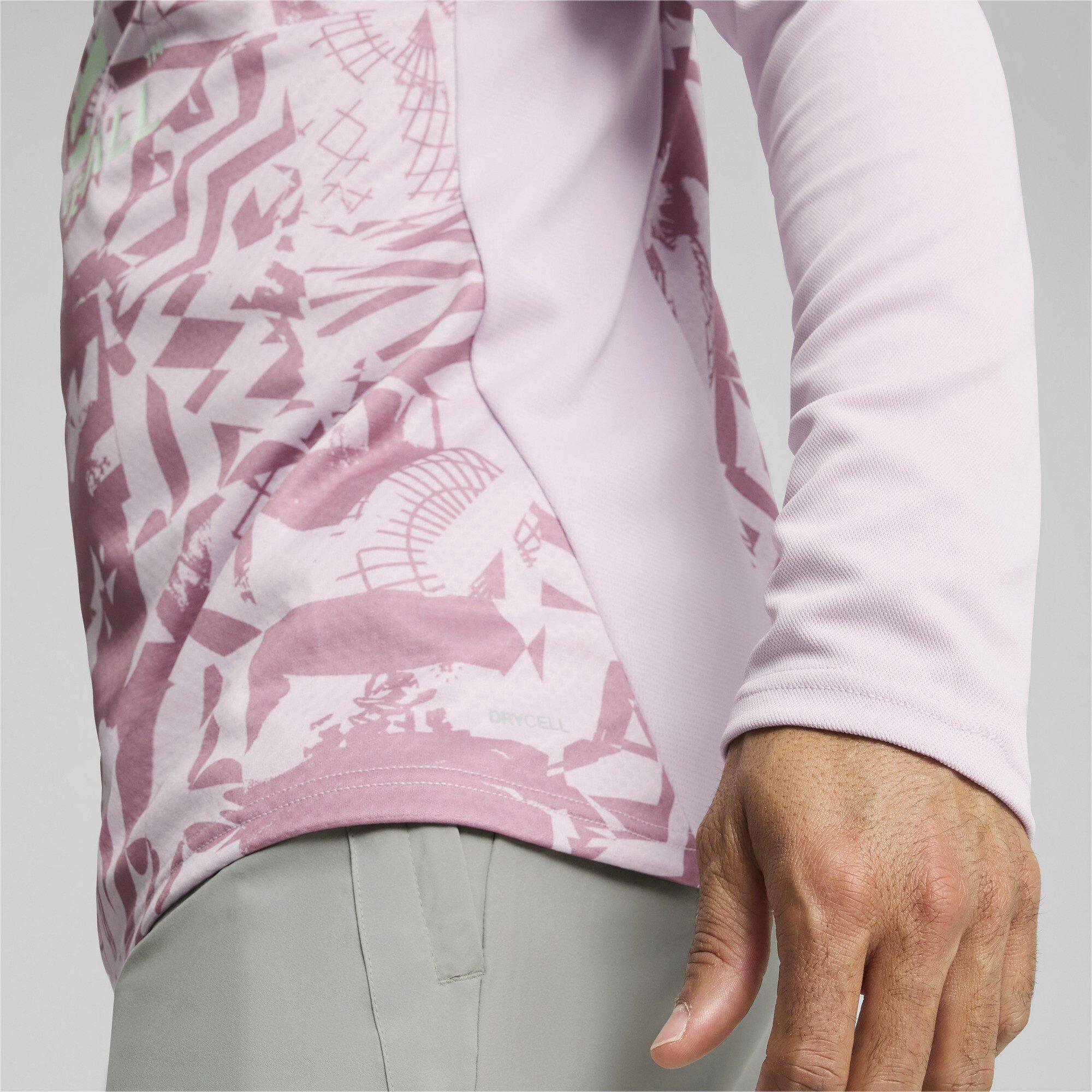 Grape Mist - Puma - AC Milan Quarter Zip Pre Match Top 2024 2025 Adults - 6