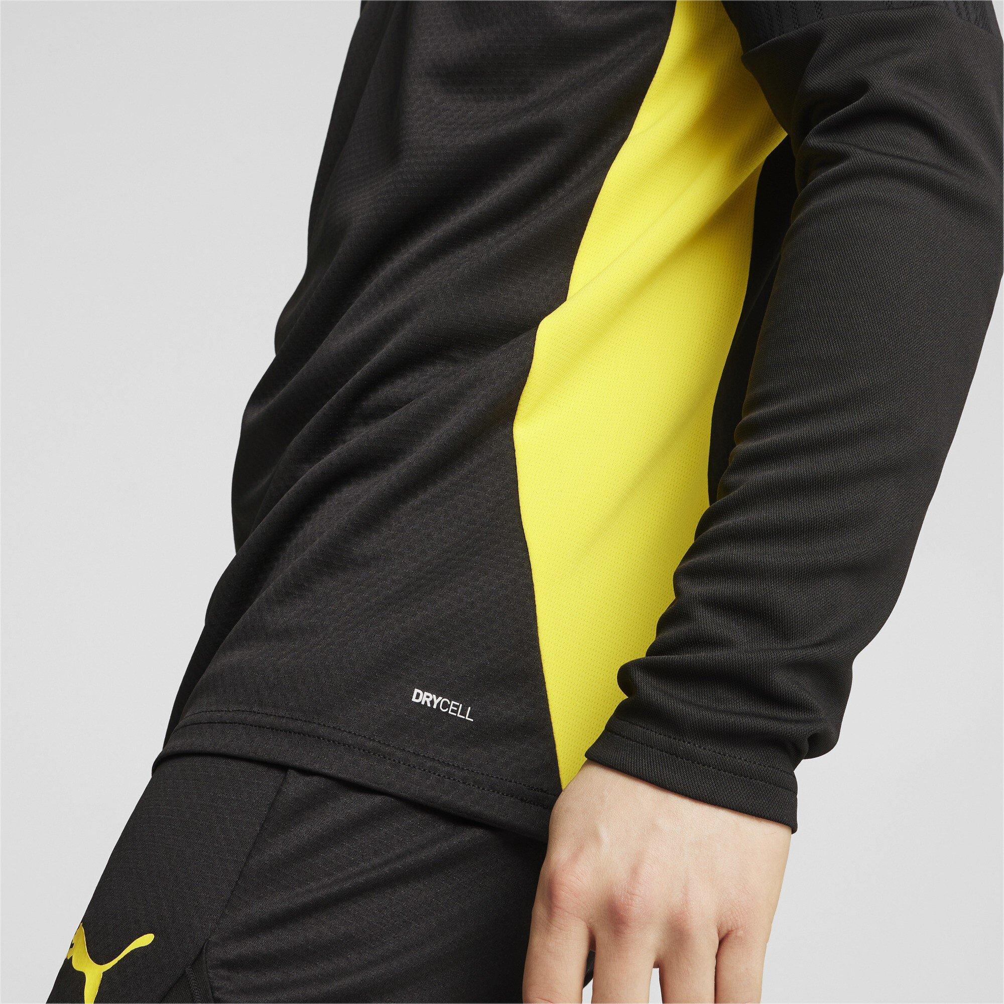 Black - Puma - Borussia Dortmund Quarter Zip Training Top Adults - 6