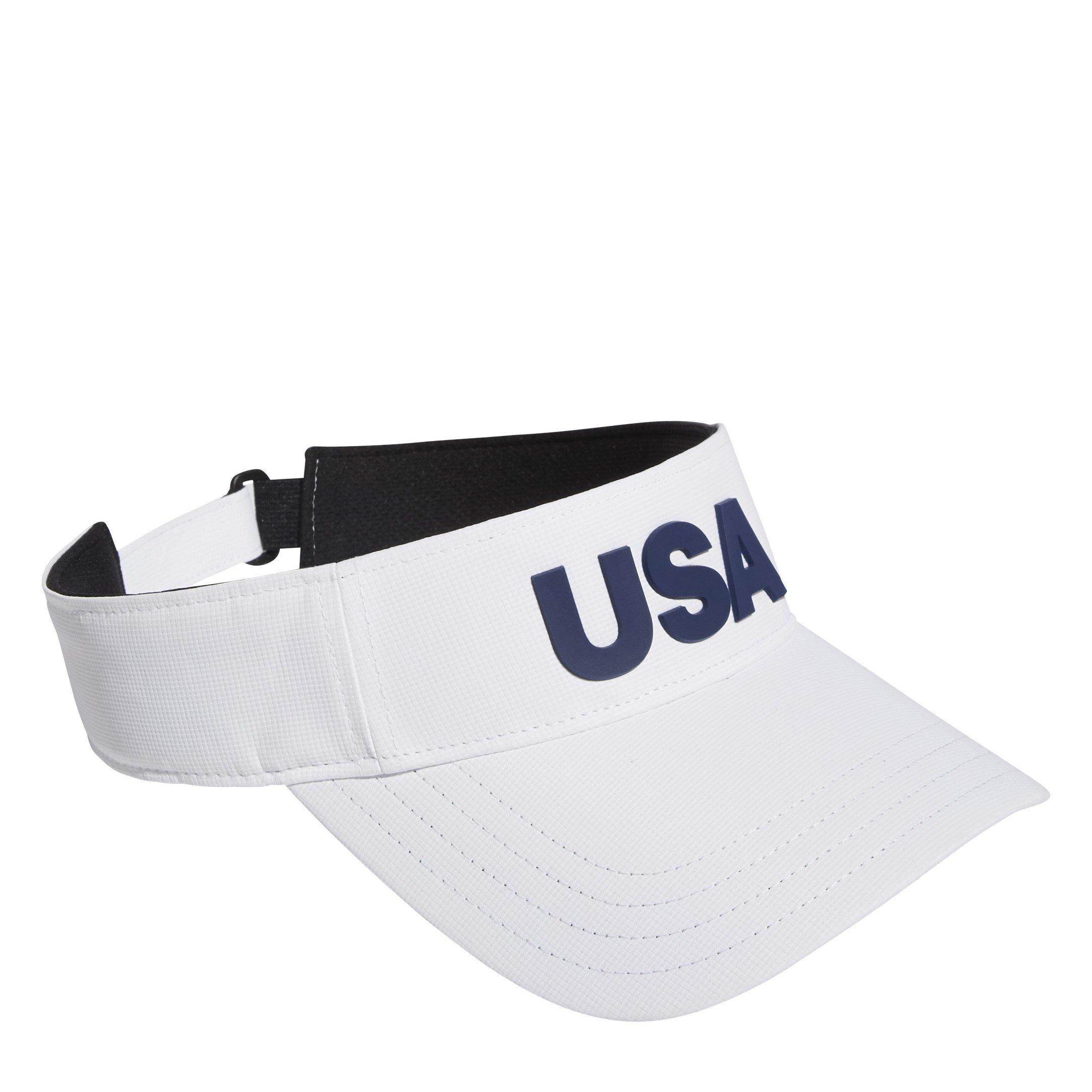 Hvid - adidas - USA Tour Visor Mens - 1