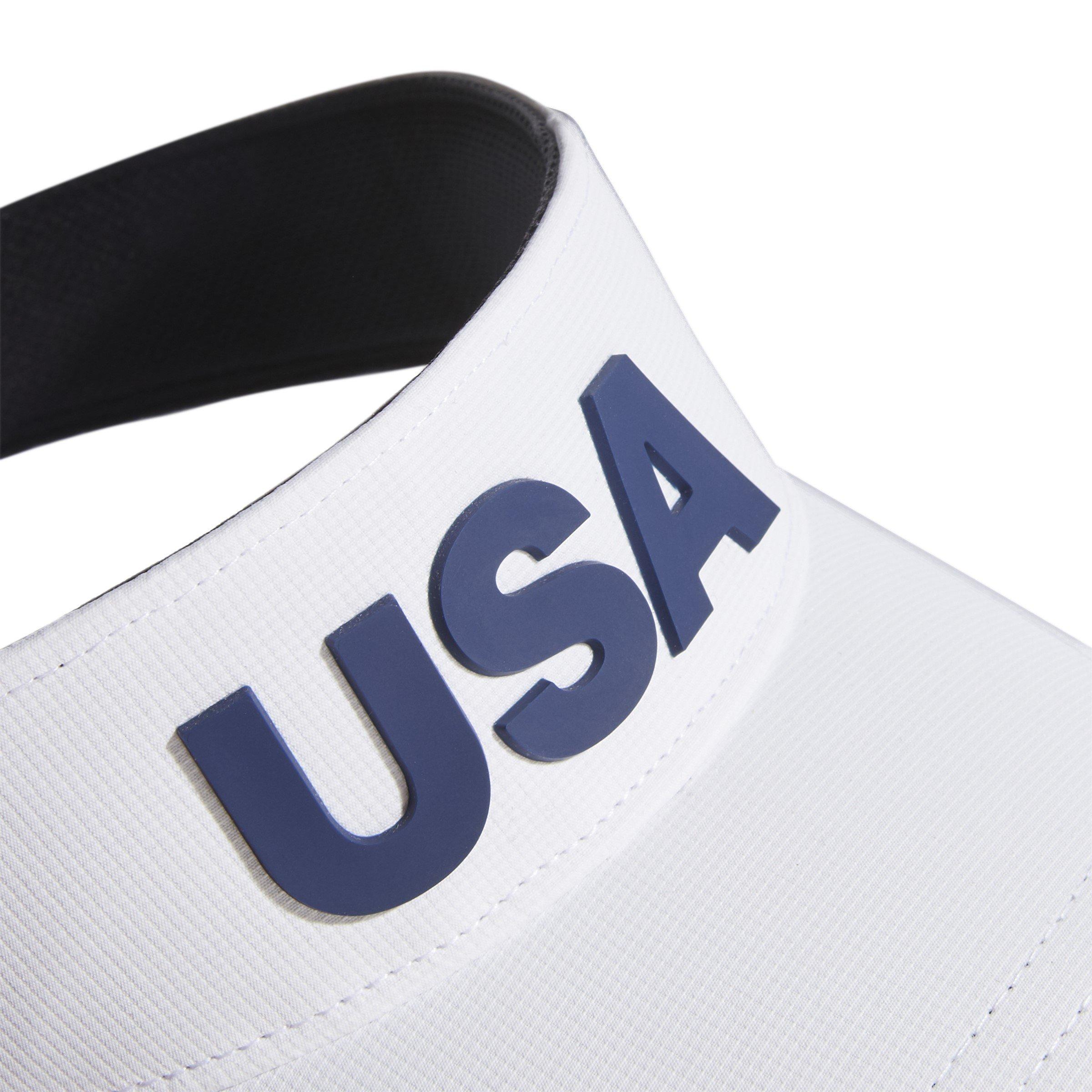 Bianco - adidas - USA Tour Visor Mens - 4