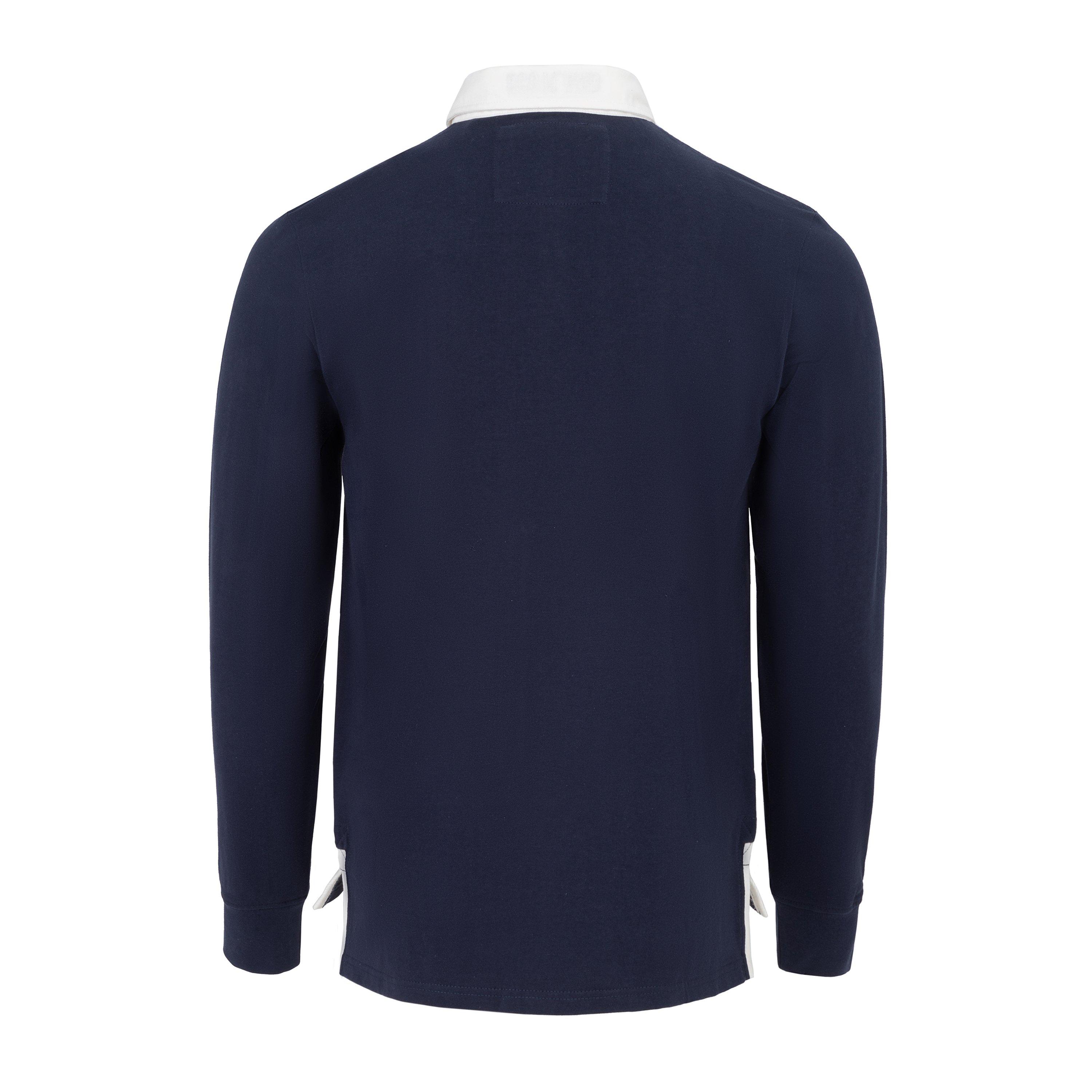 Schotland - KooGa - Vintage Long Sleeve Rugby Shirt Mens - 2