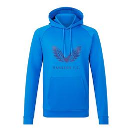 Castore Rangers Logo Hoodie Adults