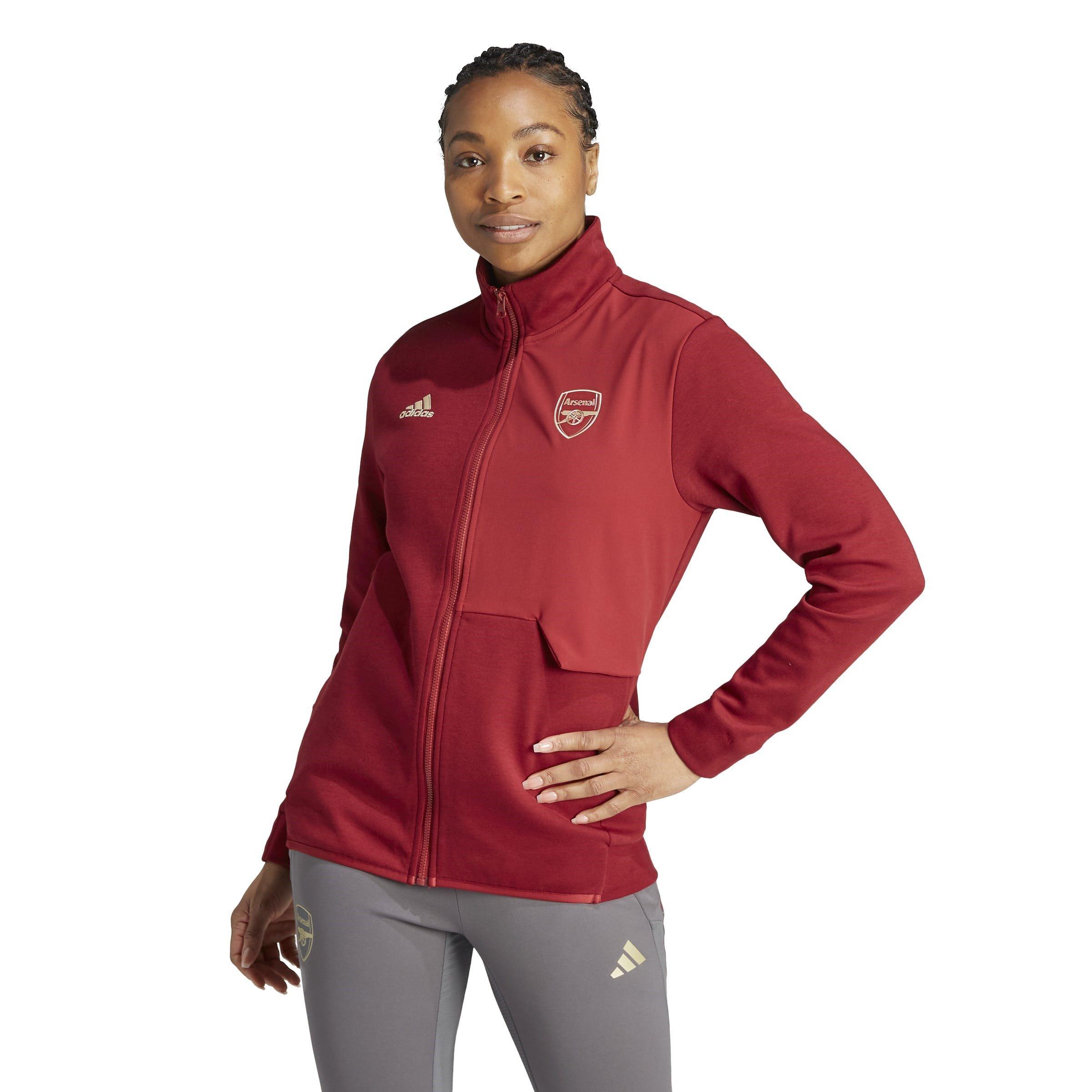 Rot - adidas - Arsenal Anthem Jacket Womens - 2
