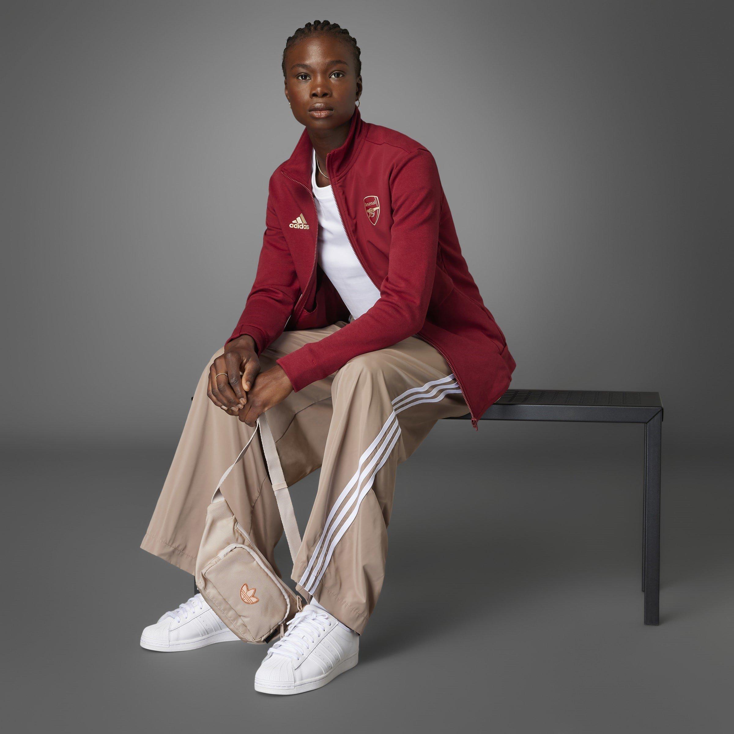 Rot - adidas - Arsenal Anthem Jacket Womens - 13