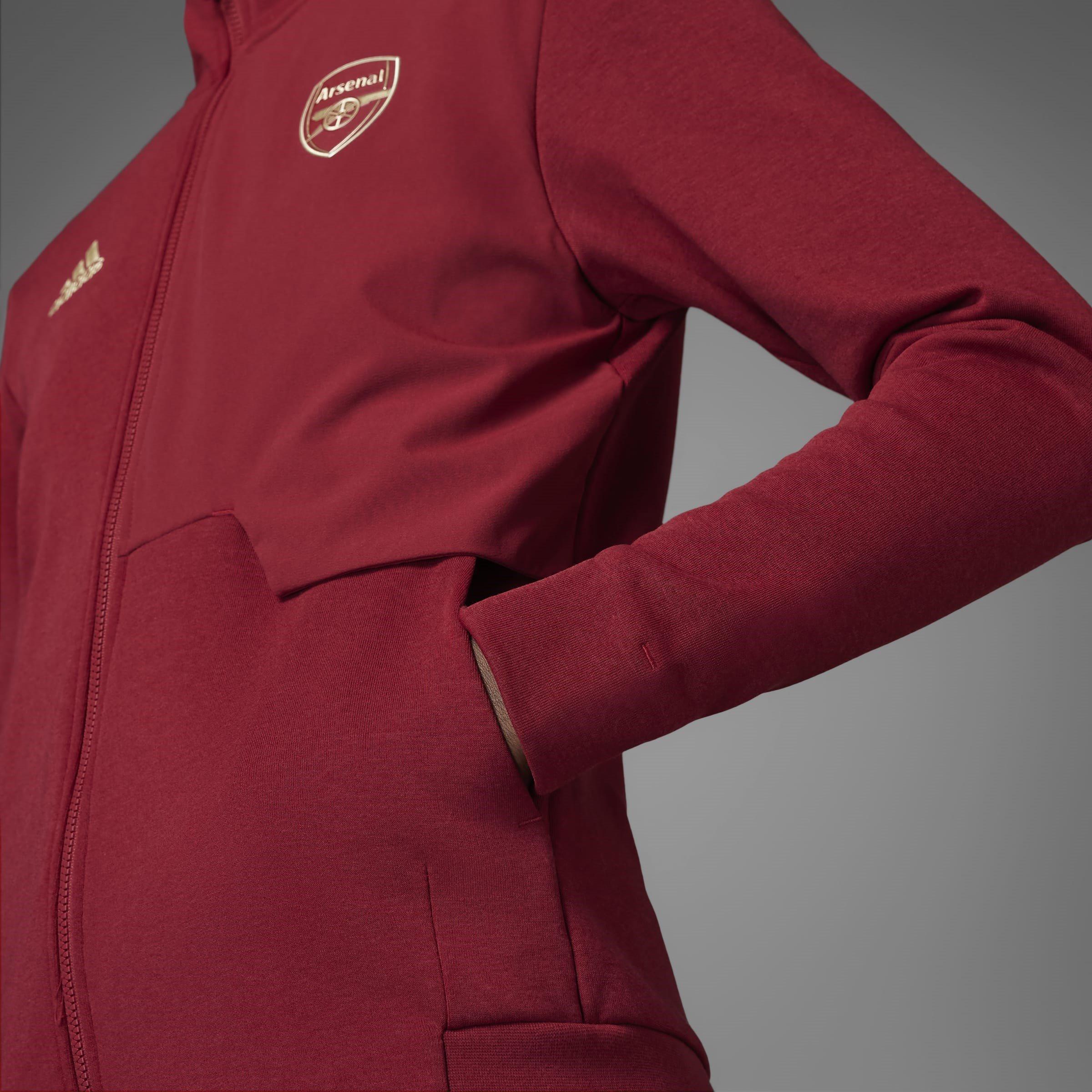 Rot - adidas - Arsenal Anthem Jacket Womens - 14
