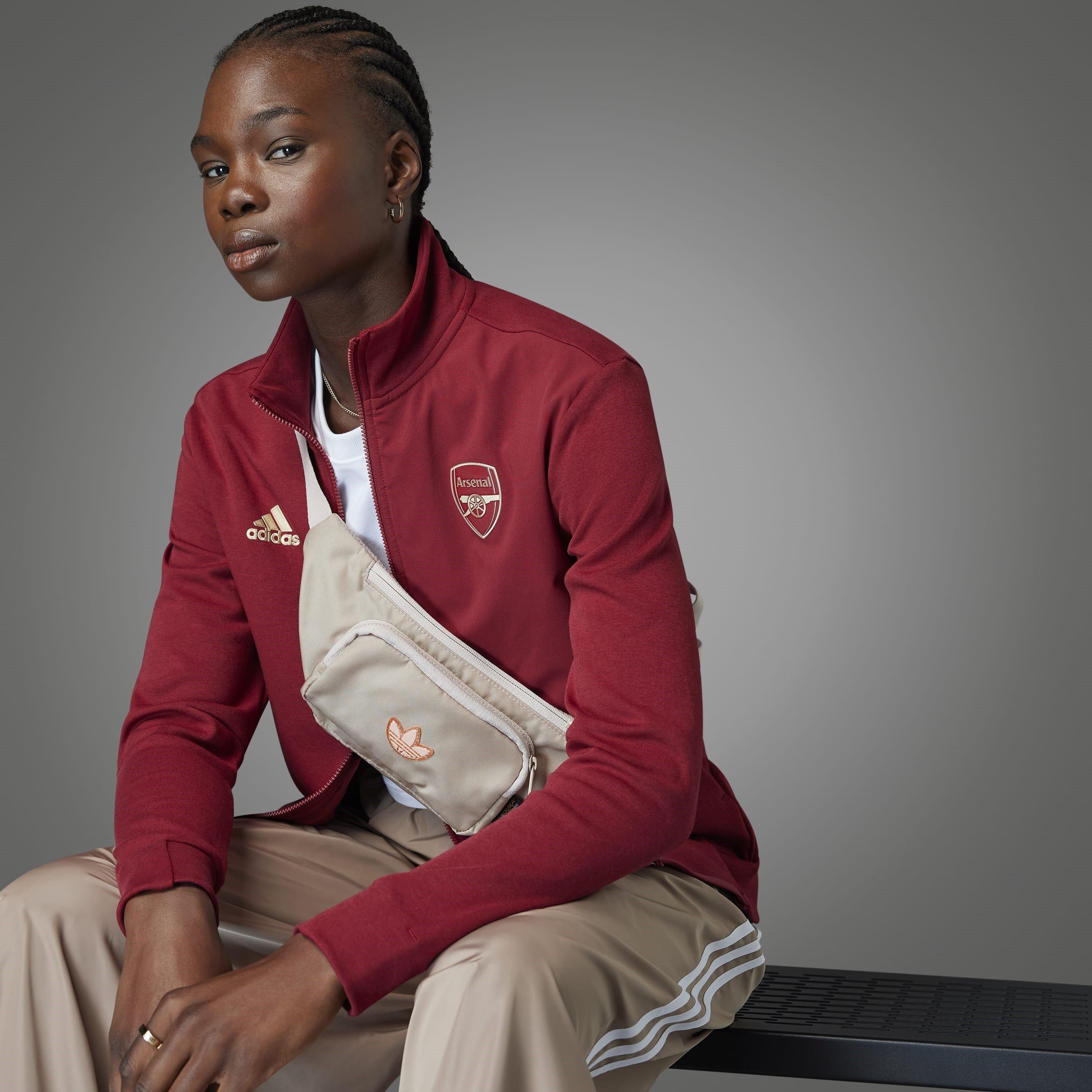 Rot - adidas - Arsenal Anthem Jacket Womens - 15