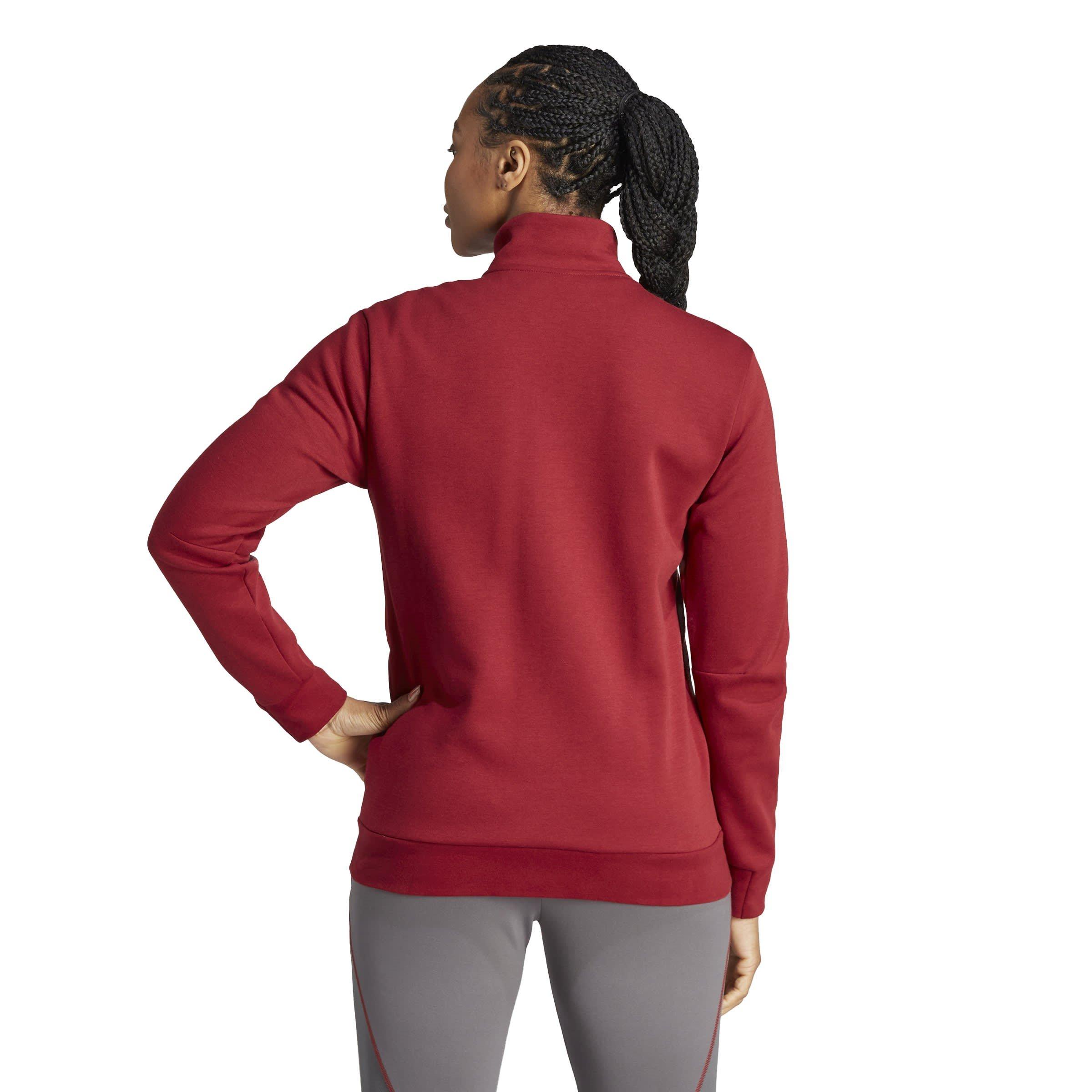 Rot - adidas - Arsenal Anthem Jacket Womens - 3