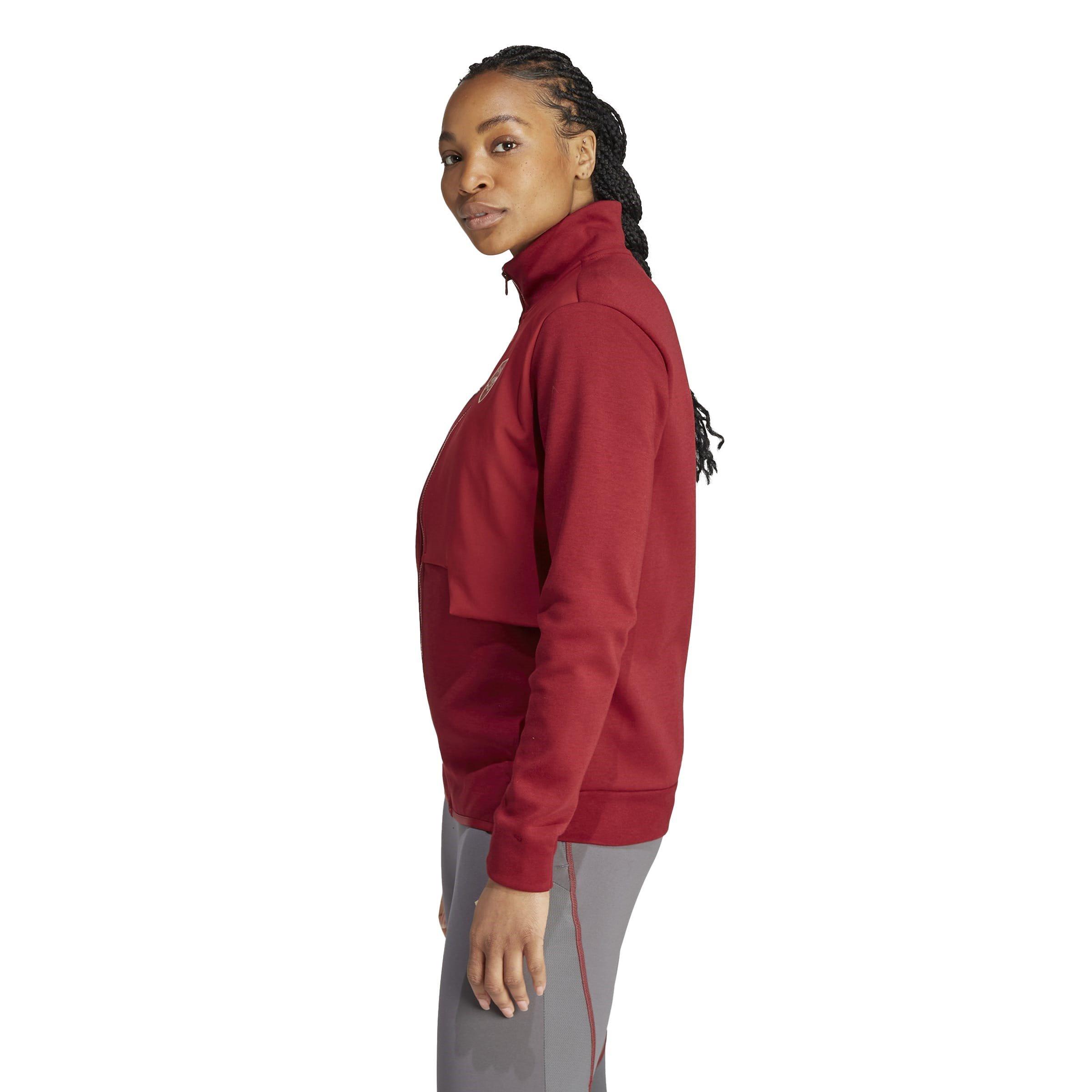 Rot - adidas - Arsenal Anthem Jacket Womens - 5