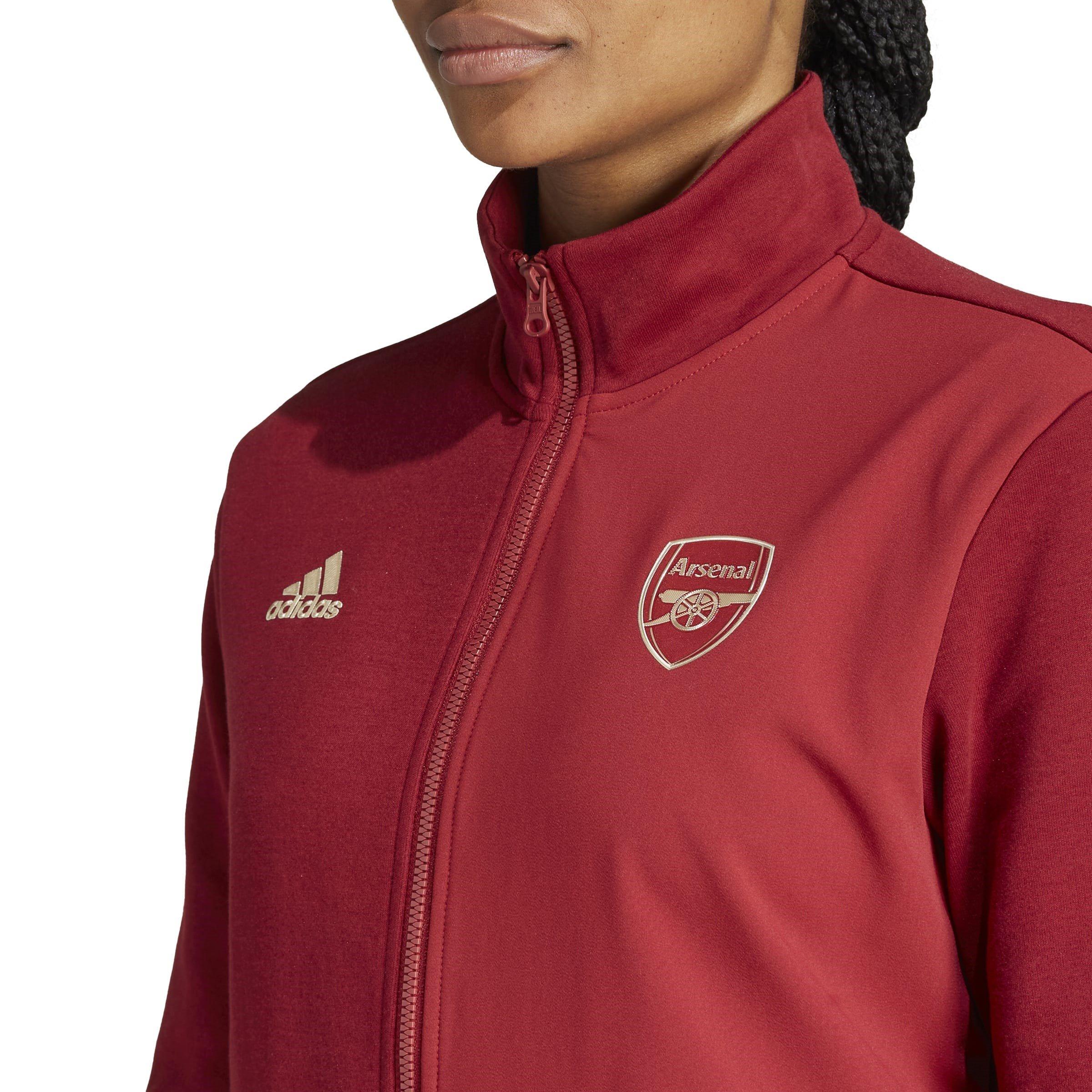Rot - adidas - Arsenal Anthem Jacket Womens - 6