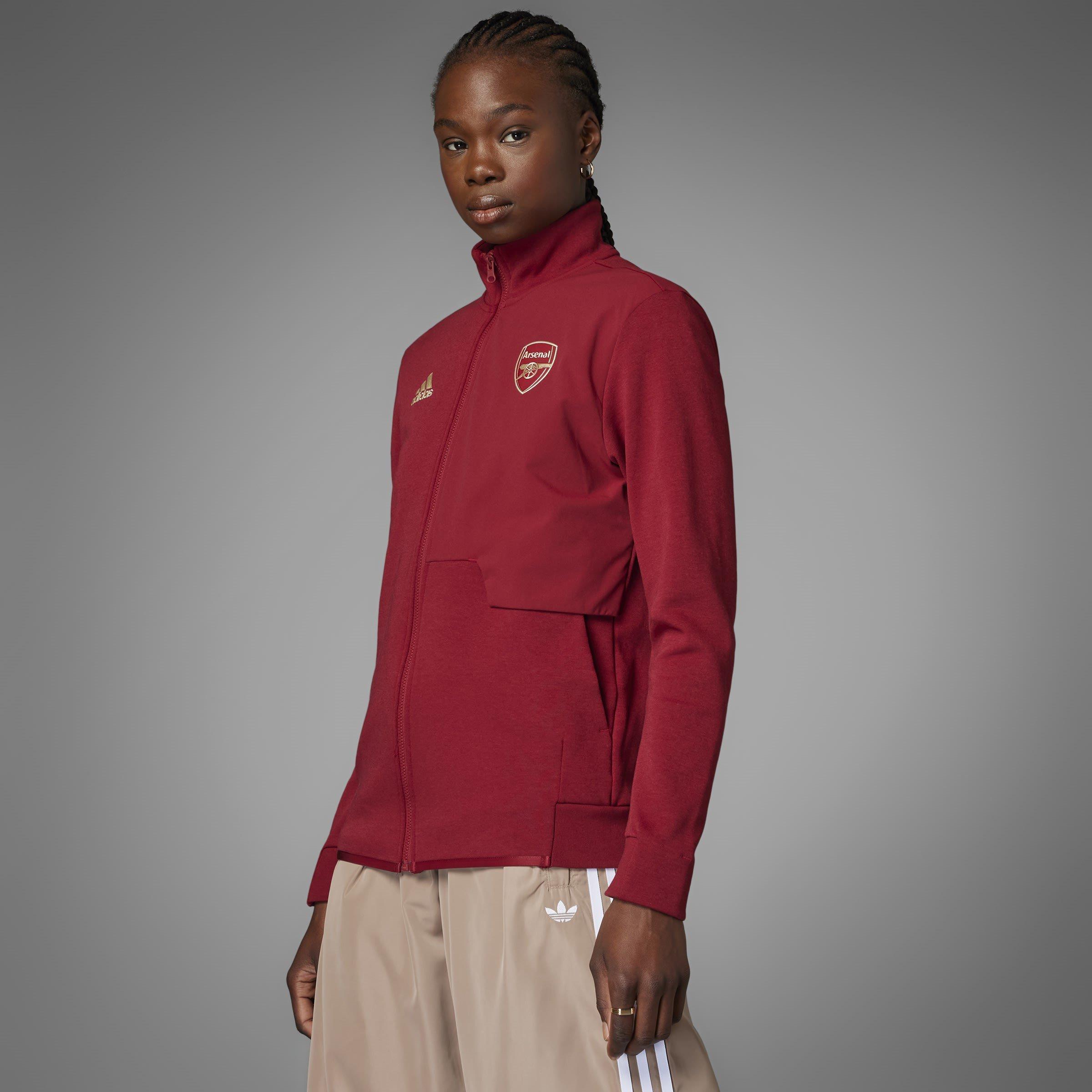 Rot - adidas - Arsenal Anthem Jacket Womens - 10