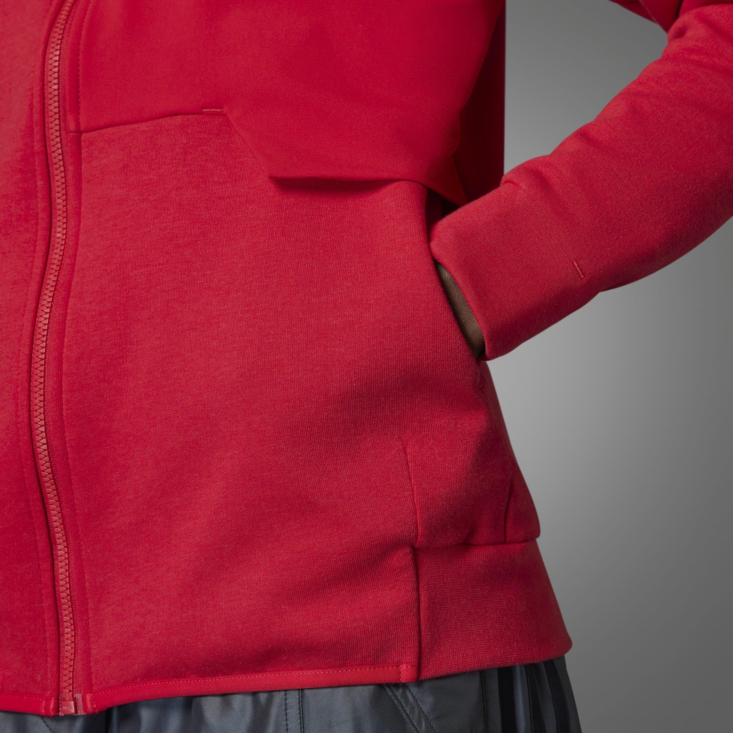 Red - adidas - Manchester United Anthem Jacket Womens - 16