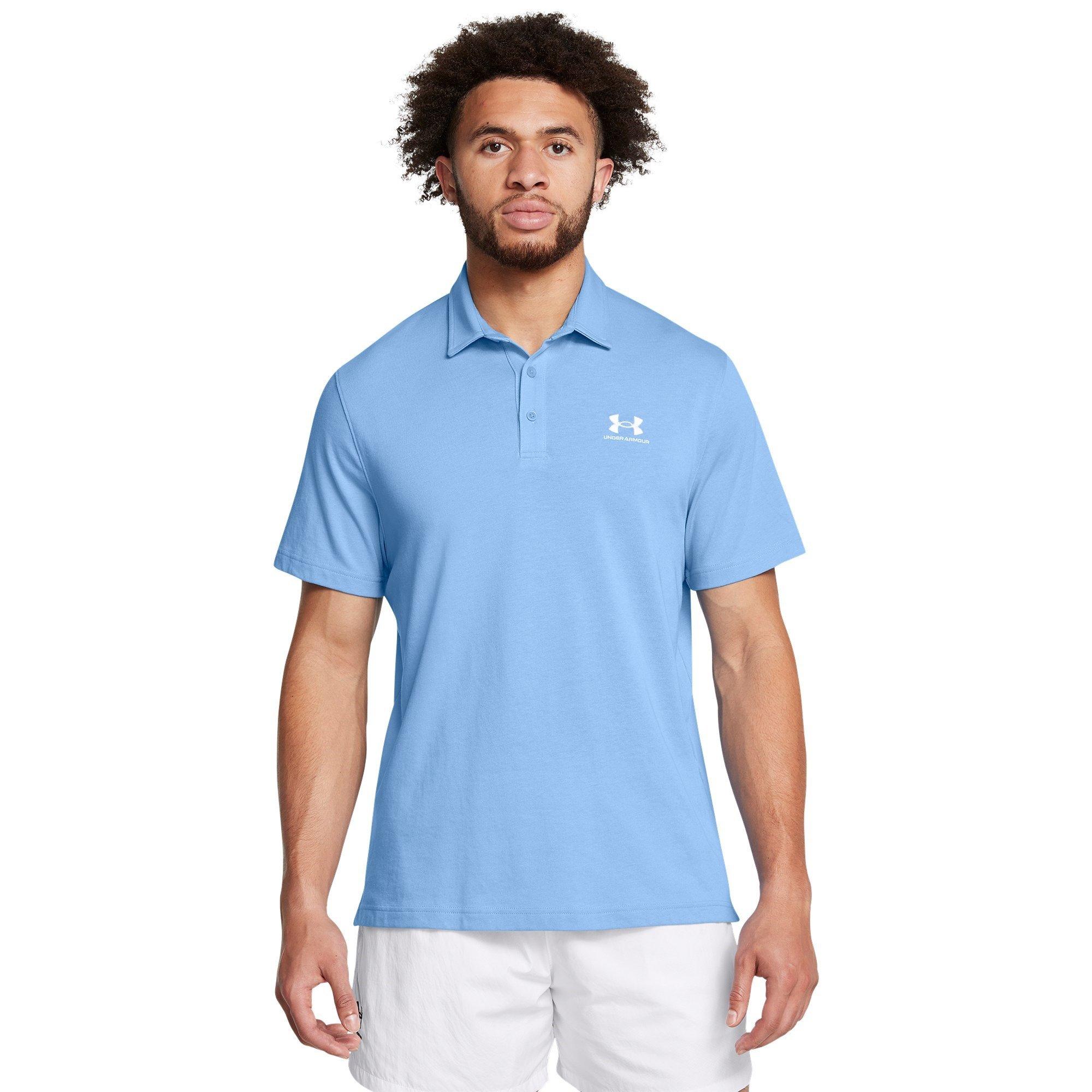 Blue - Under Armour - Icon Short-Sleeve Performance Polo Shirt - 3