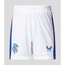 Castore Rangers Home 125h Anniversary Fourth Shorts 2024 2025 Mens