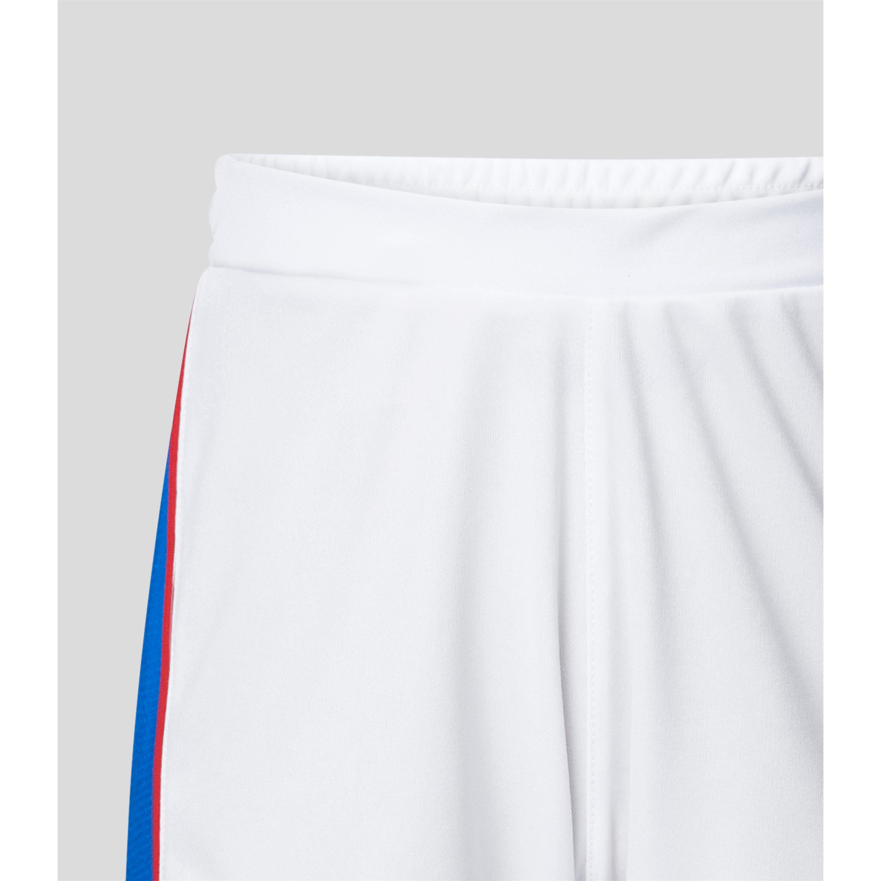 White - Castore - Kids' Rangers Home Anniversary Fourth Licensed Football Shorts - 3