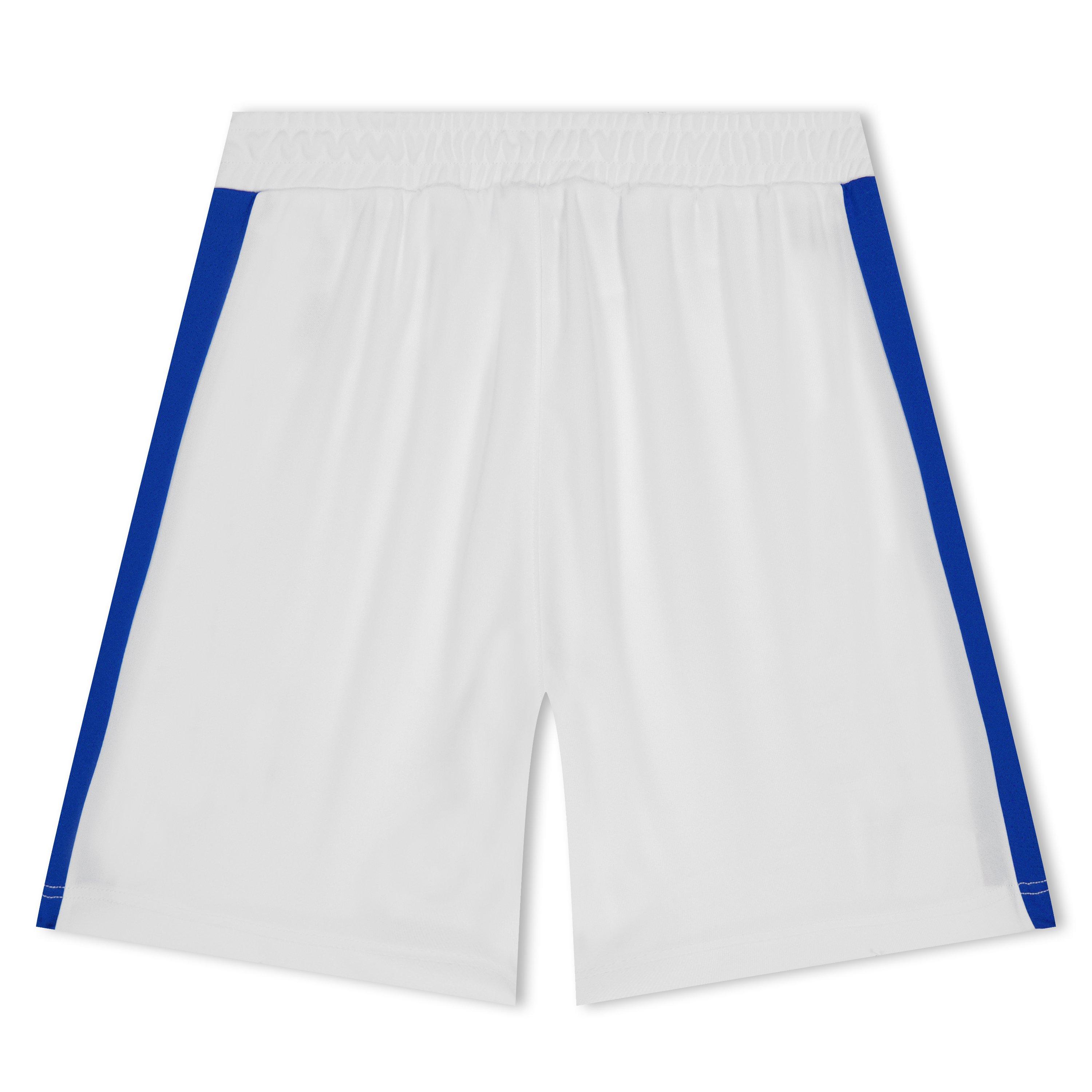 White - Castore - Kids' Rangers Home Anniversary Fourth Licensed Football Shorts - 5