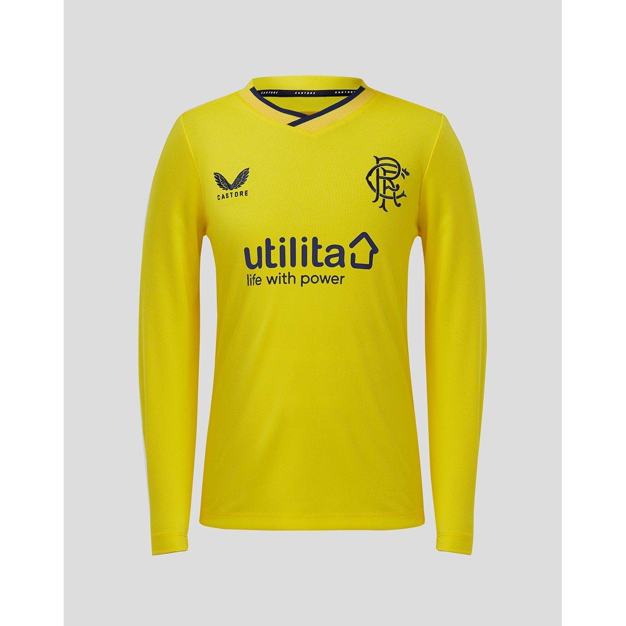 Geel - Castore - Unisex Kids' Licensed Goalkeeper Top - 1