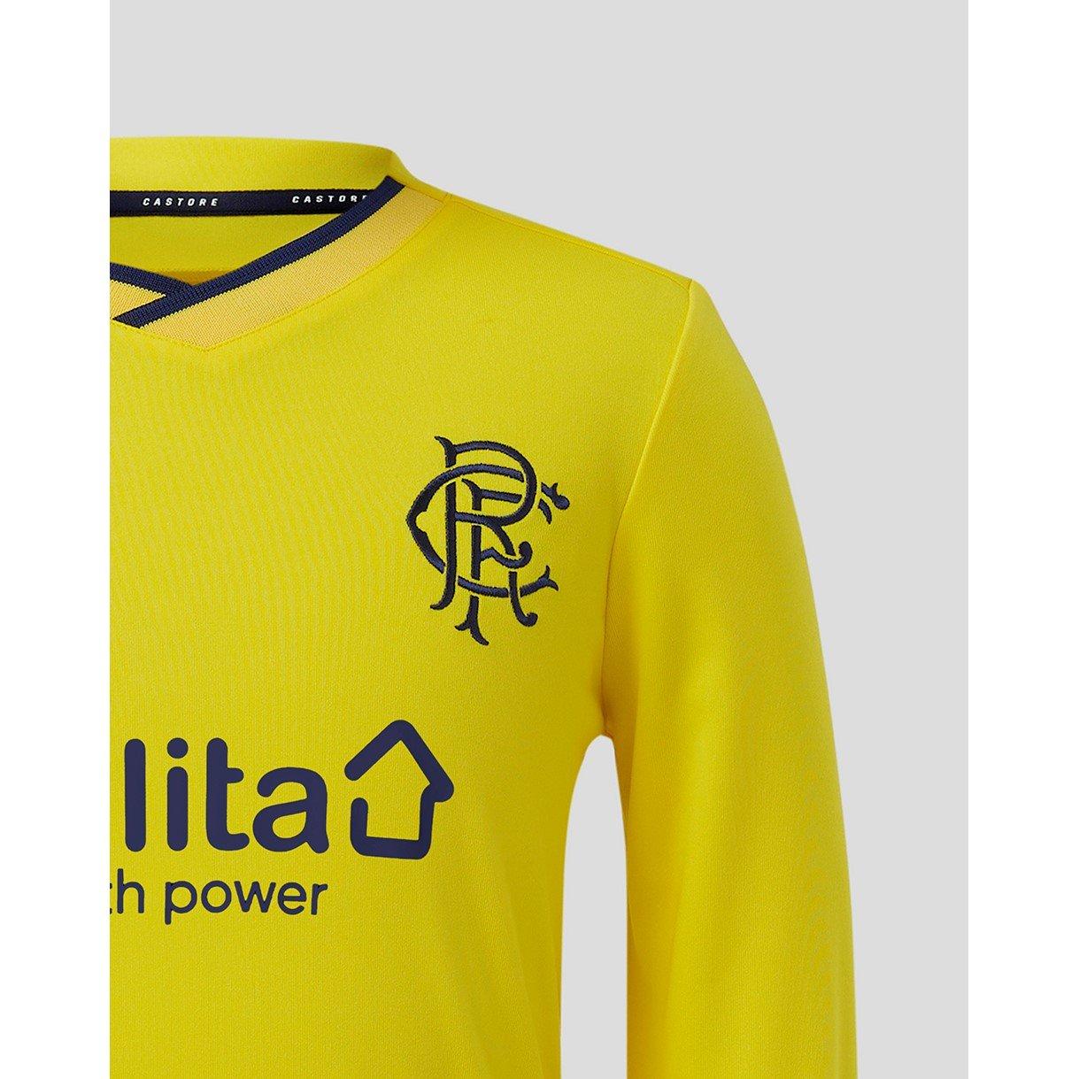 Geel - Castore - Unisex Kids' Licensed Goalkeeper Top - 4