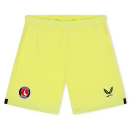 Castore Charlton Athletic Home Goalkeeper Shorts 2022 2023 Juniors