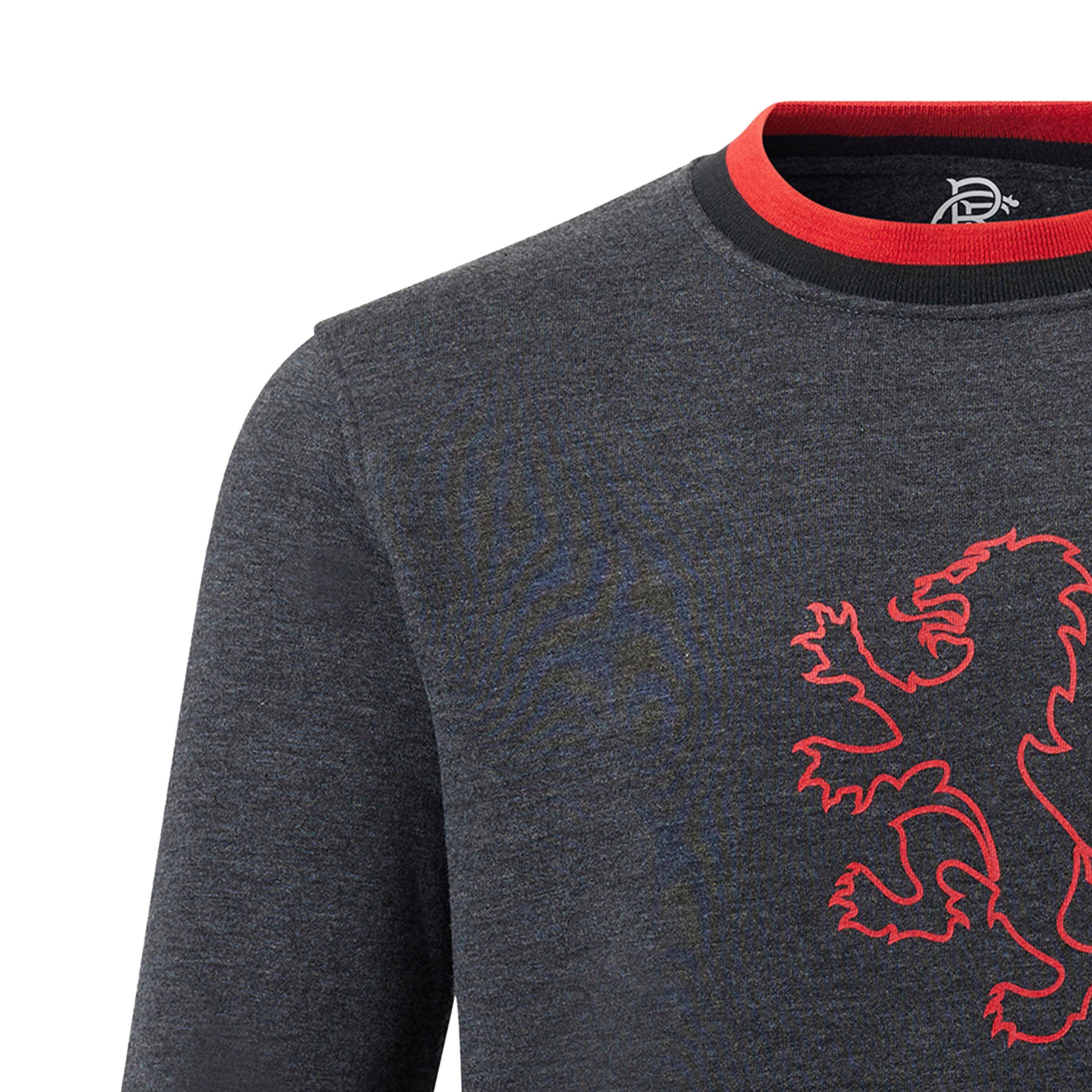 Schwarz - Castore - Rangers Crew Sweatshirt - 3