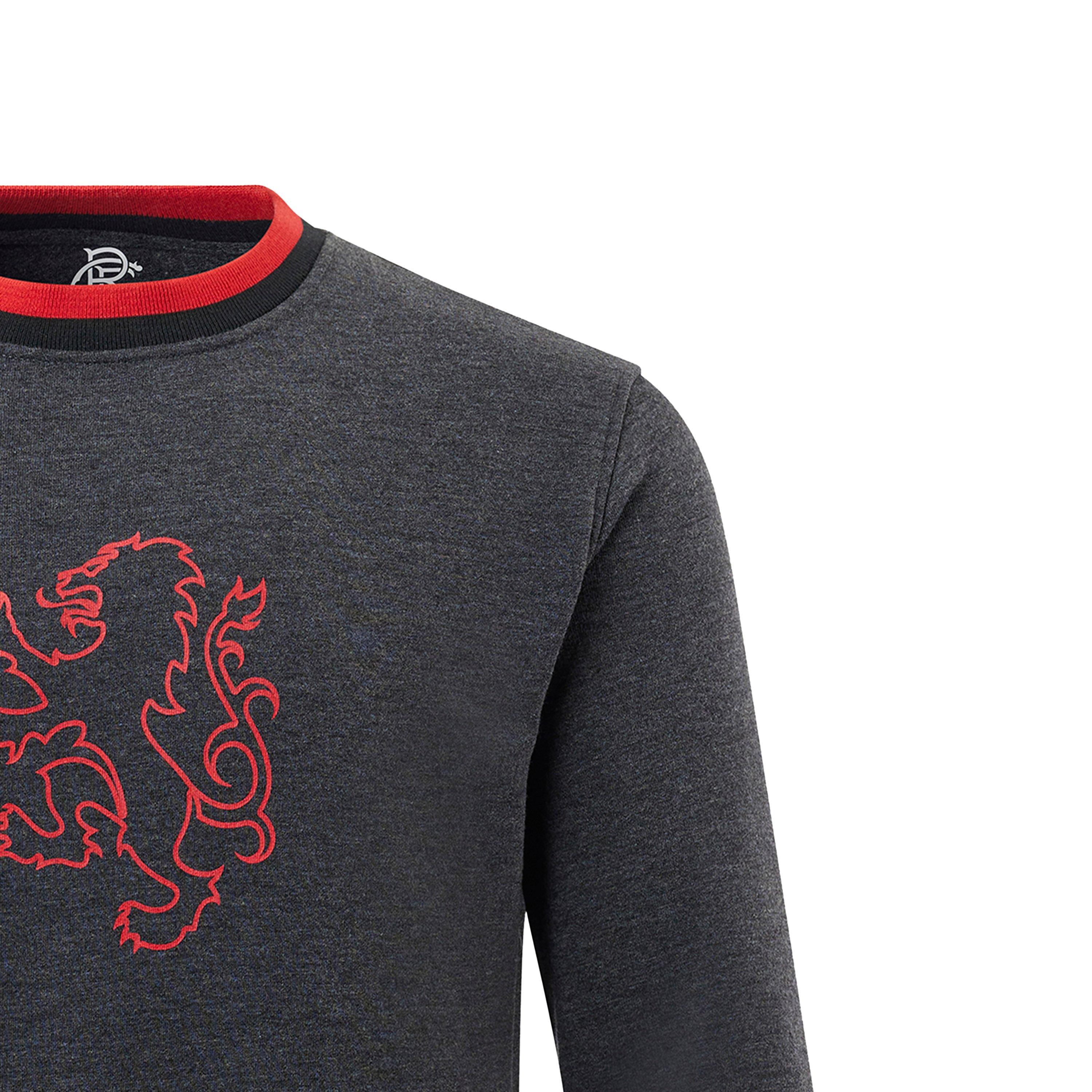 Schwarz - Castore - Rangers Crew Sweatshirt - 4