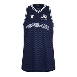 Macron Scotland Rugby Union Vest 2024 Adults