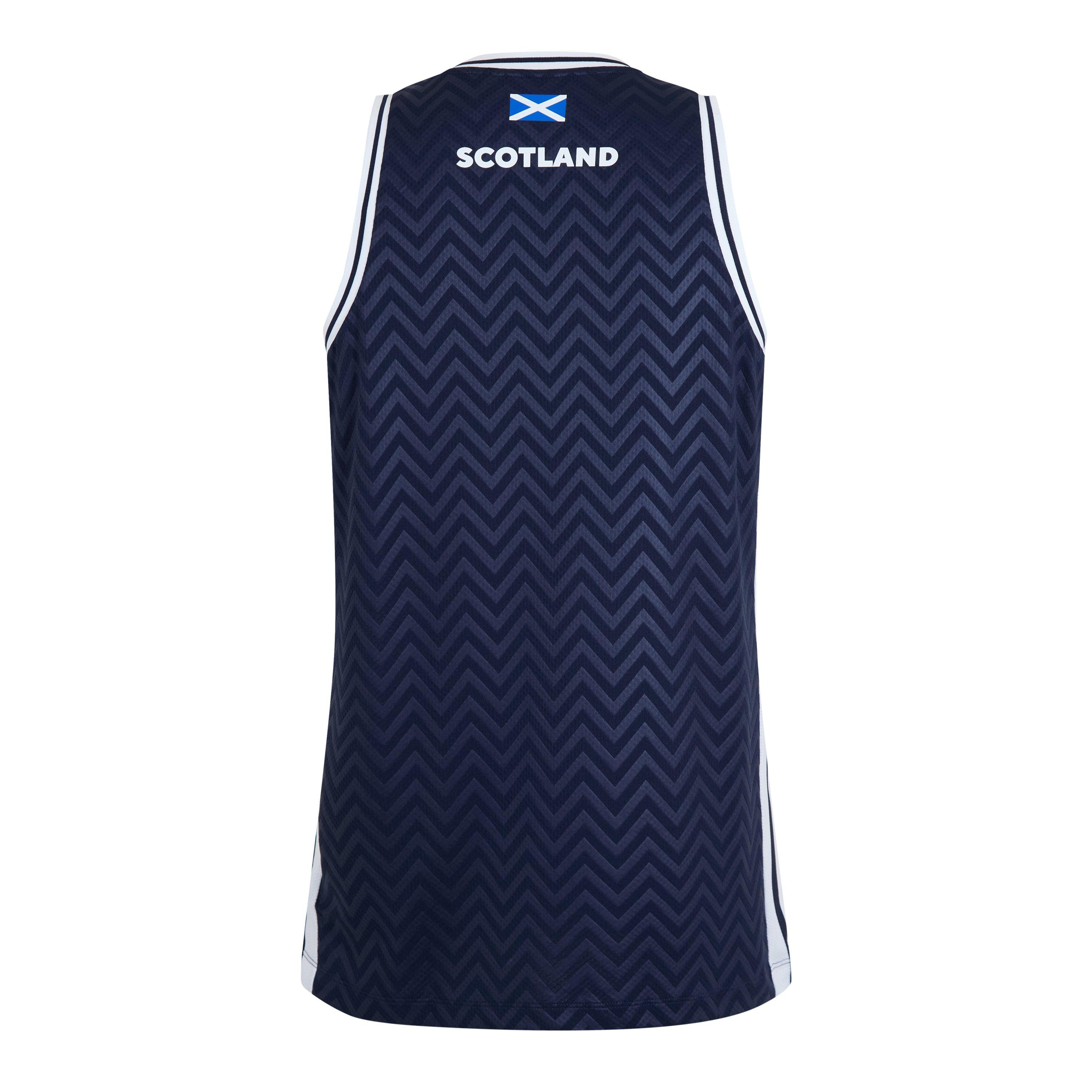 Azul marino - Macron - Scotland Rugby Union Vest 2024 Adults - 3