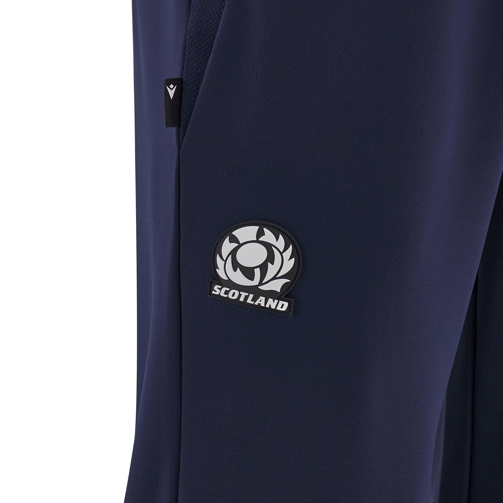 Azul Marinho - Macron - Scotland Rugby Union Tracksuit Bottoms 2024 - 4