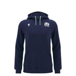 Macron Scotland Rugby Union Hoodie 2024 Adults