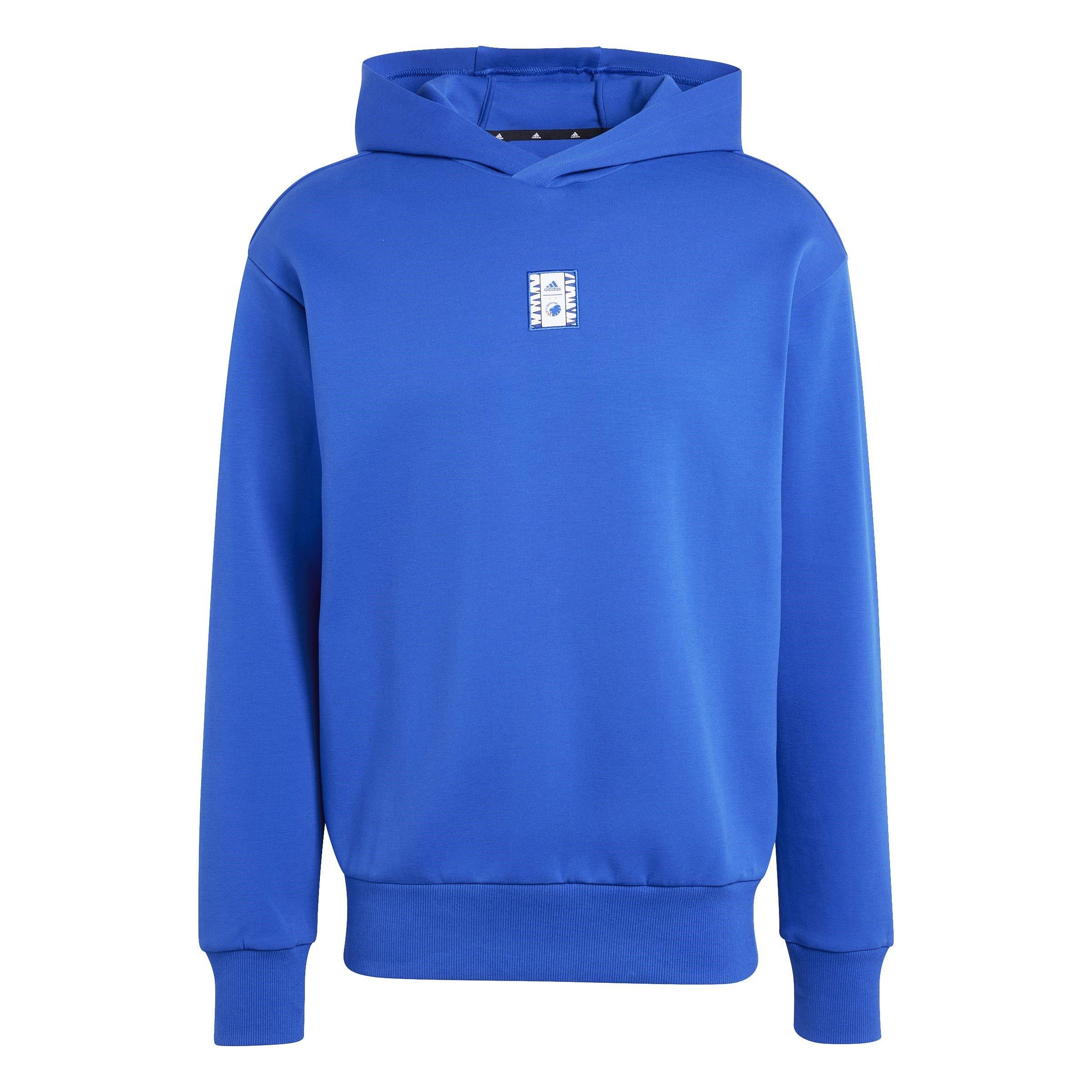 Blue - adidas - FC Copenhagen Seasonal Fleece Hoodie Adults - 1