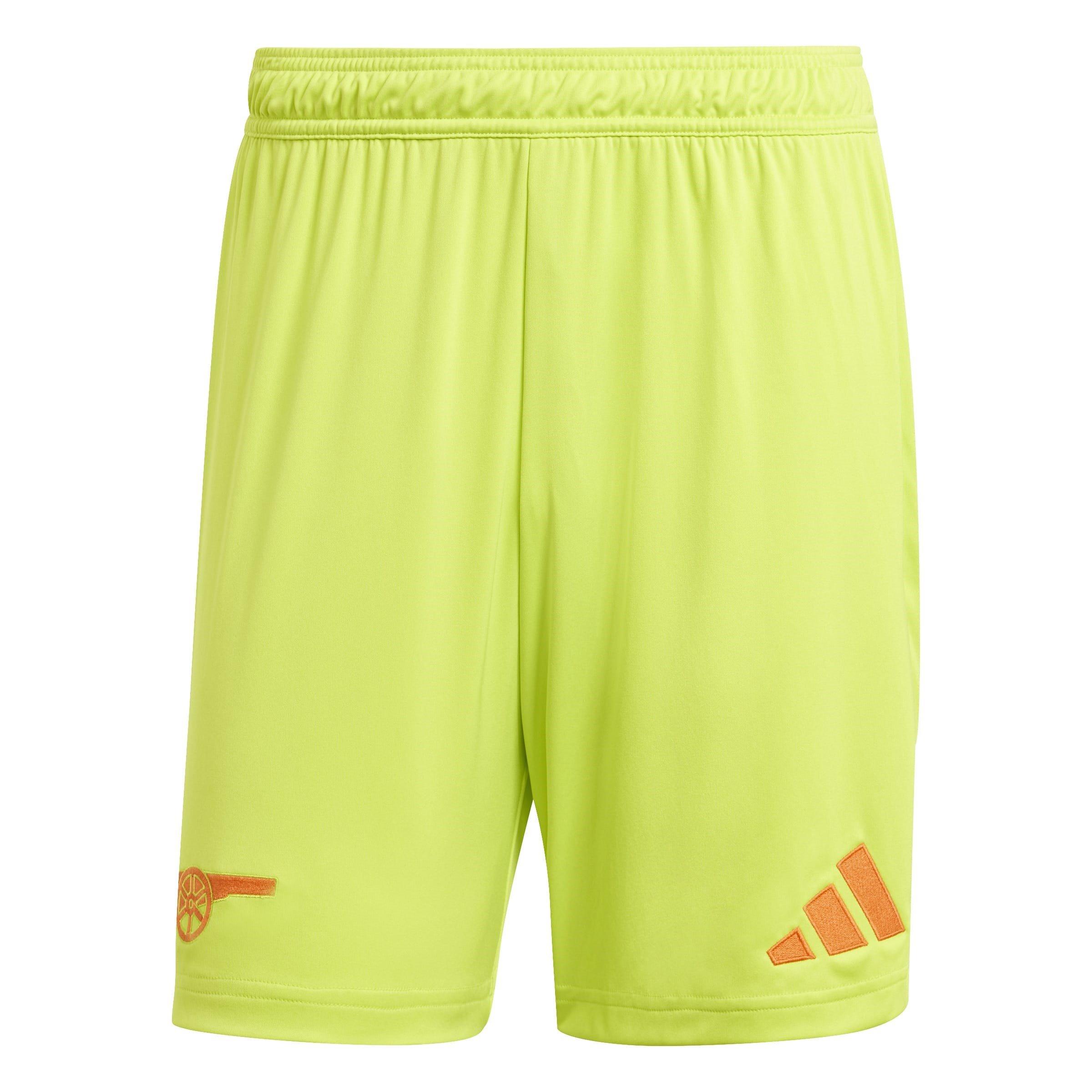 Yellow - adidas - Arsenal Goalkeeper Shorts 2024 2025 Adults - 1