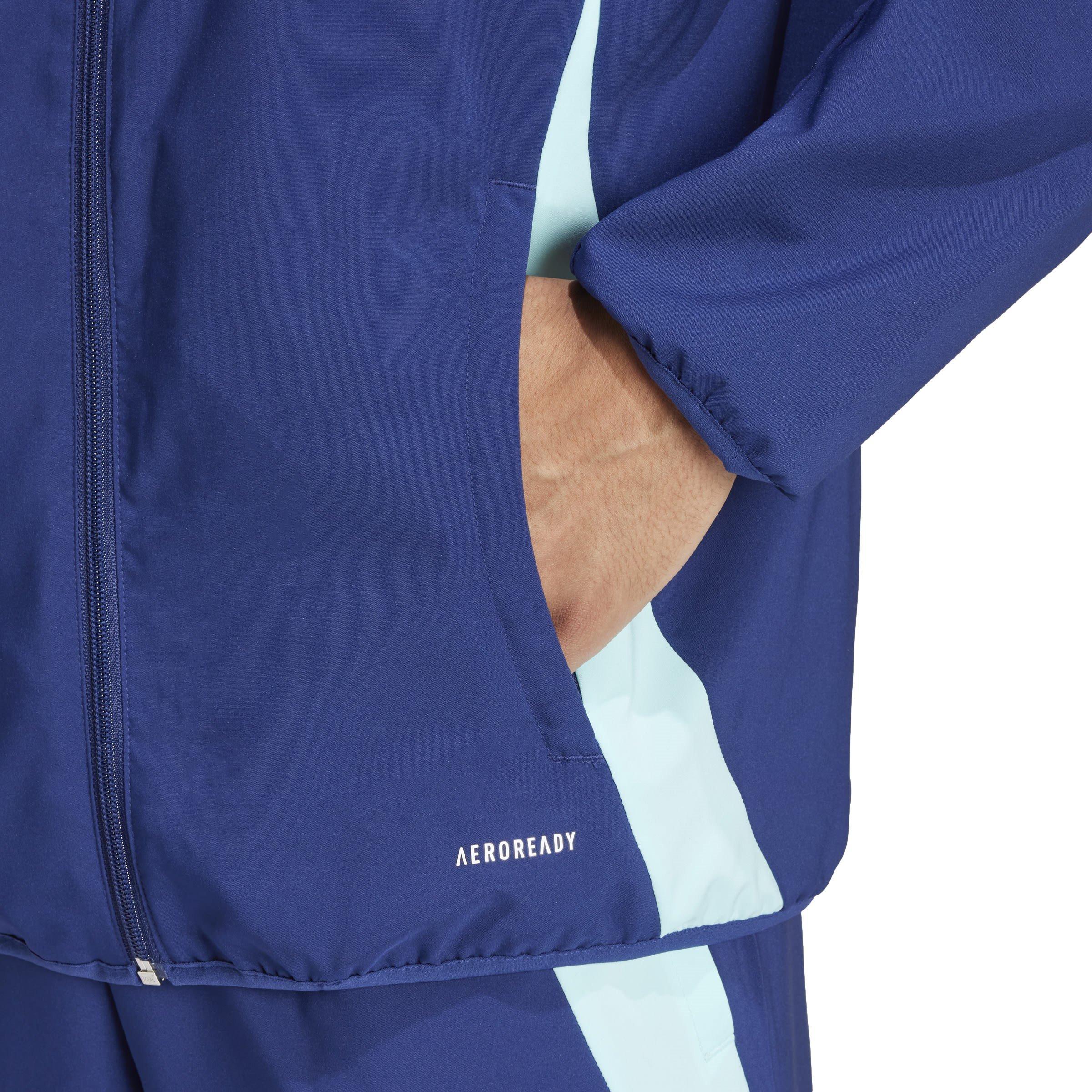 Noir - adidas - Men's Tiro 24 Arsenal 2024/25 AEROREADY Long Sleeve Slim Fit Anorak - 6