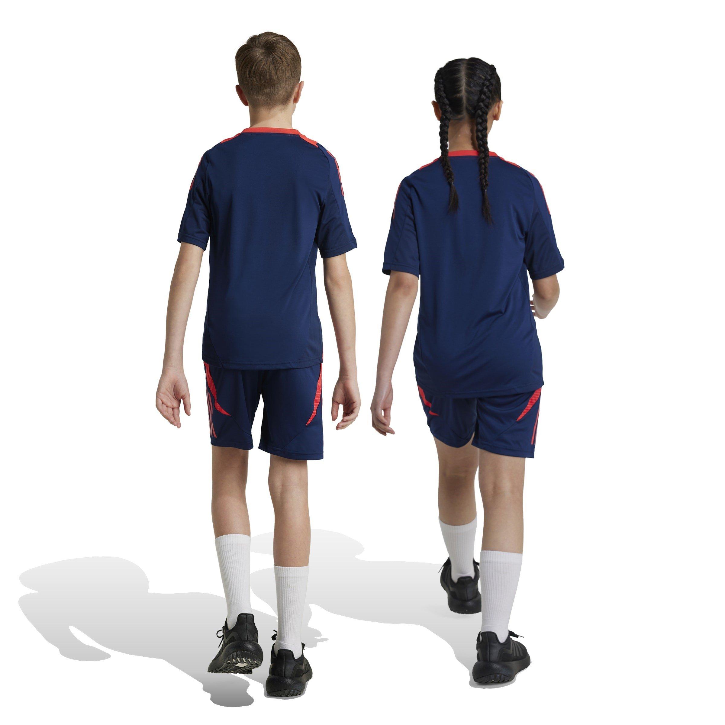 Azul Marinho - adidas - Manchester United Training Shorts 2024 2025 Juniors - 4