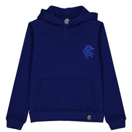 Castore Rangers Mono Over the Head Hoodie Childrens