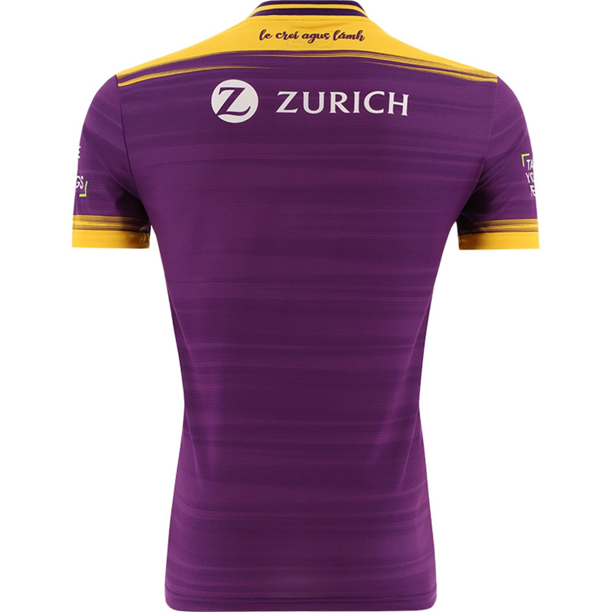 Purple/Amber - ONeills - Wexford Home Tight Fit Jersey  Senior - 2