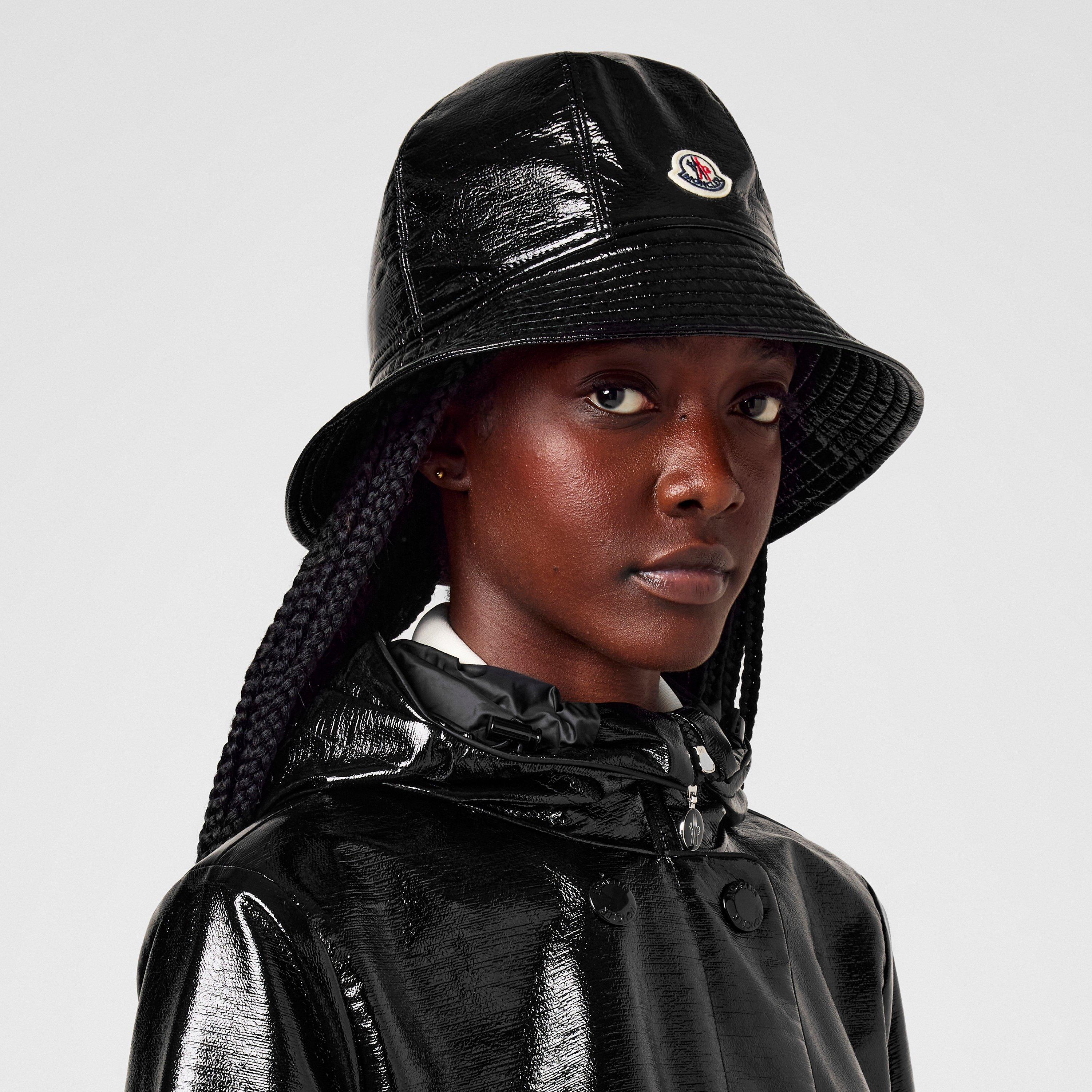 Black 999 - Moncler - Women's Logo Bucket Hat - 2